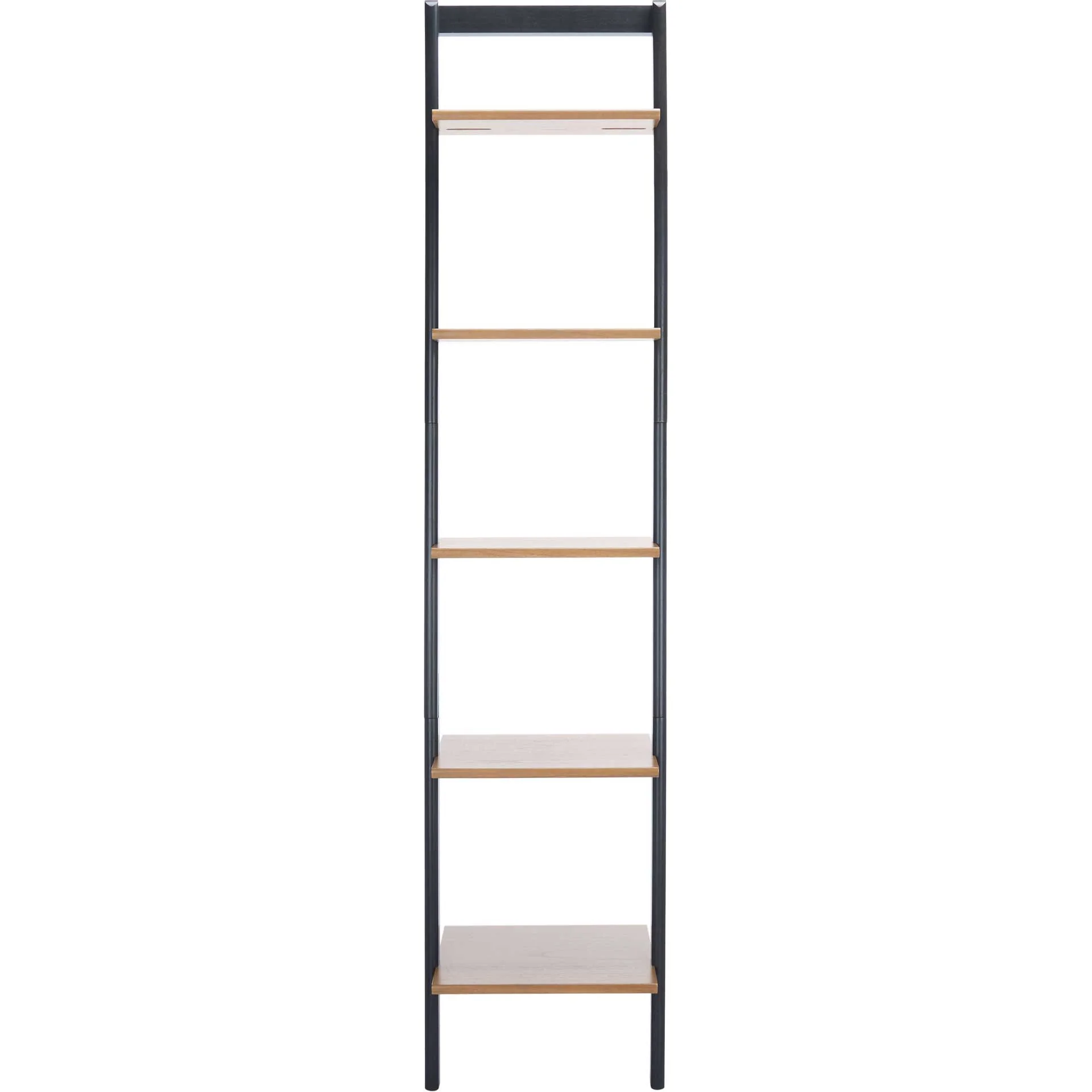 Albina 5 Tier Leaning Etagere Natural/Charcoal - Image 2