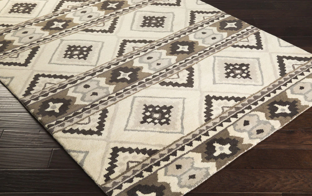 Albuquerque Light Gray/Beige Area Rug - Image 4