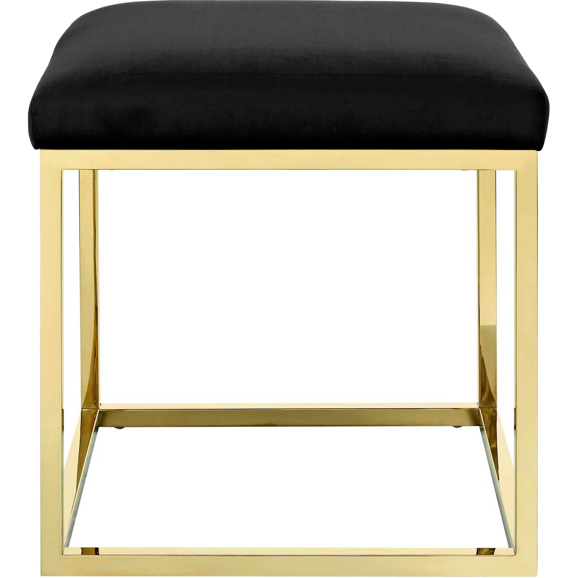 Alden Ottoman Gold/Black - Image 2