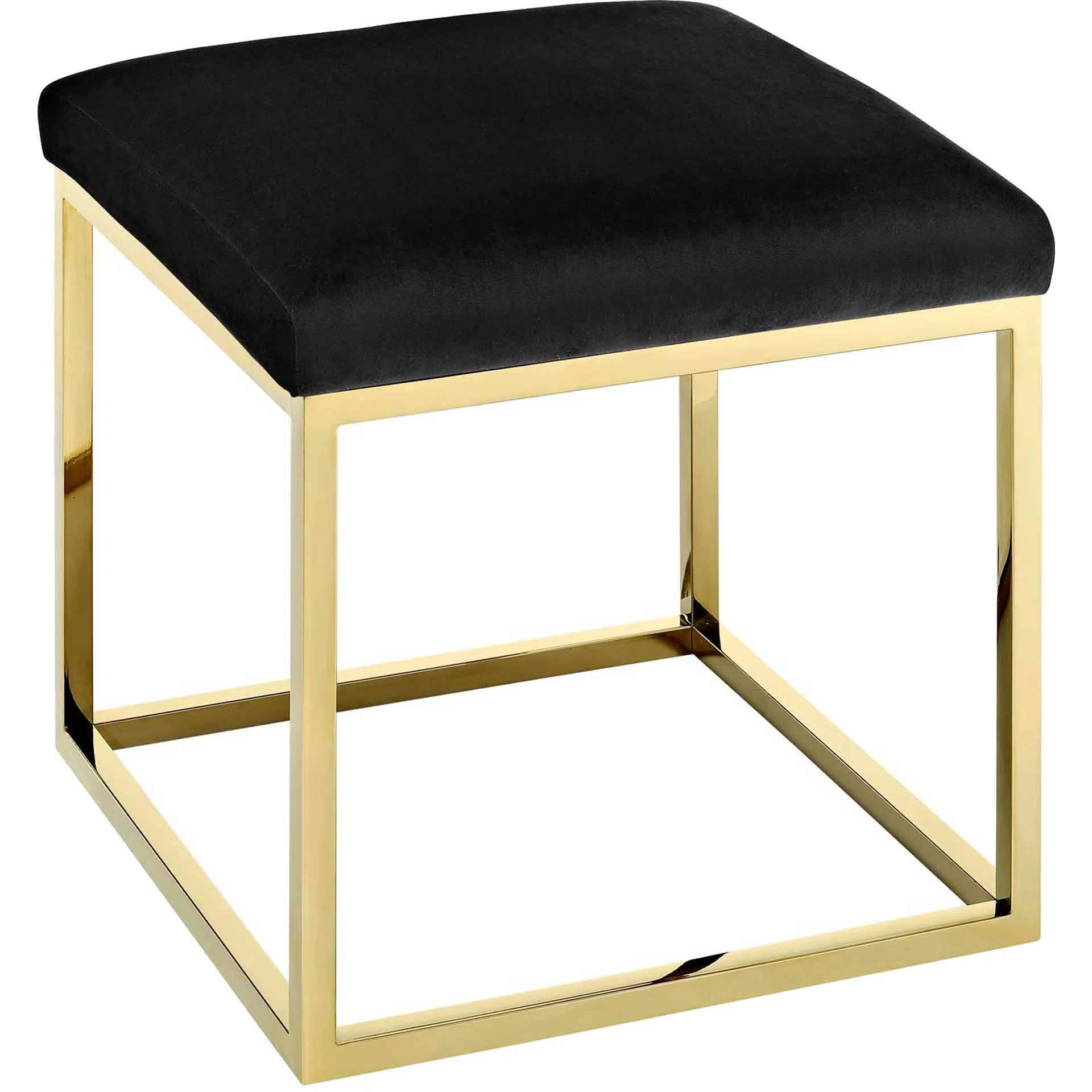 Alden Ottoman Gold/Black - Image 3
