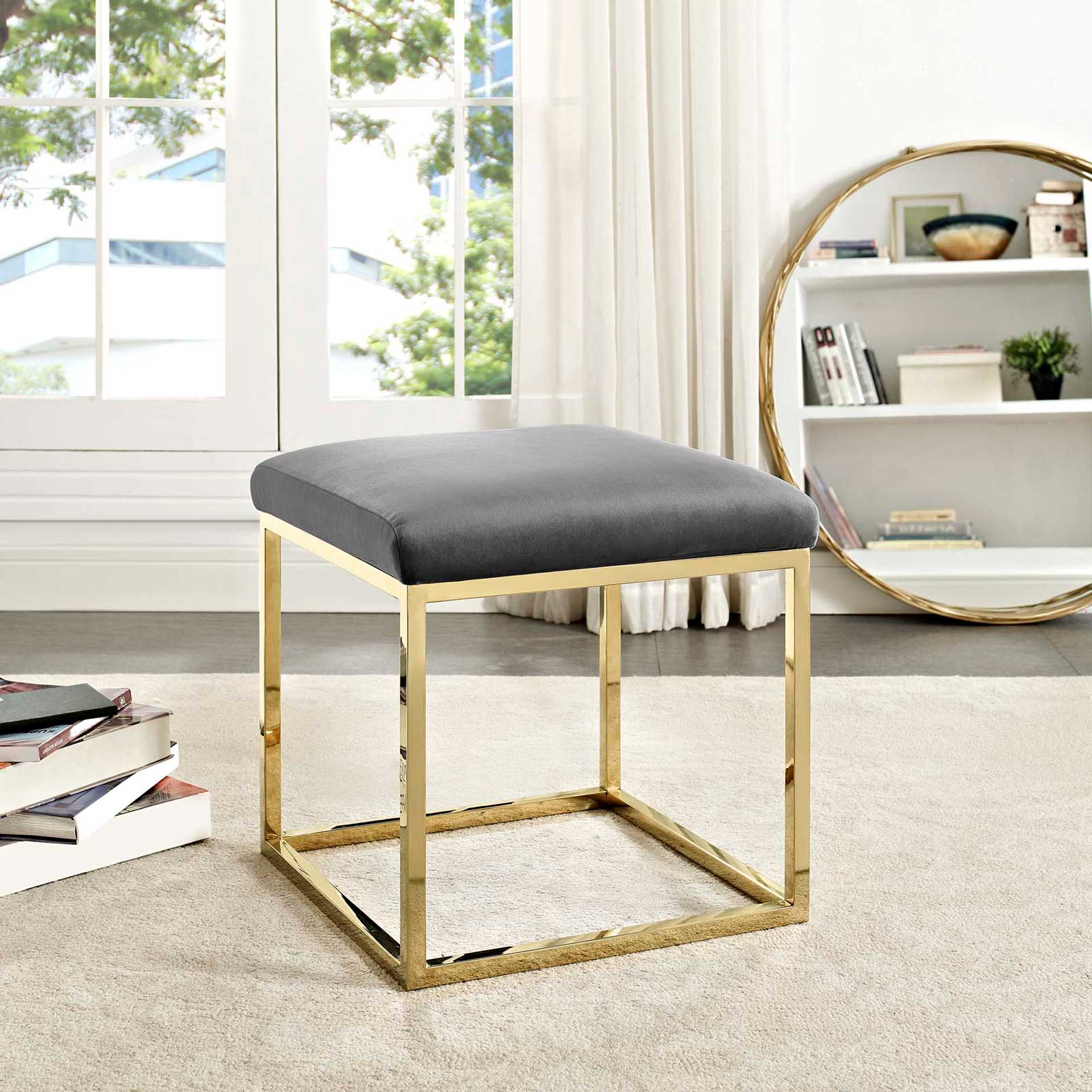 Alden Ottoman Gold/Gray - Image 4