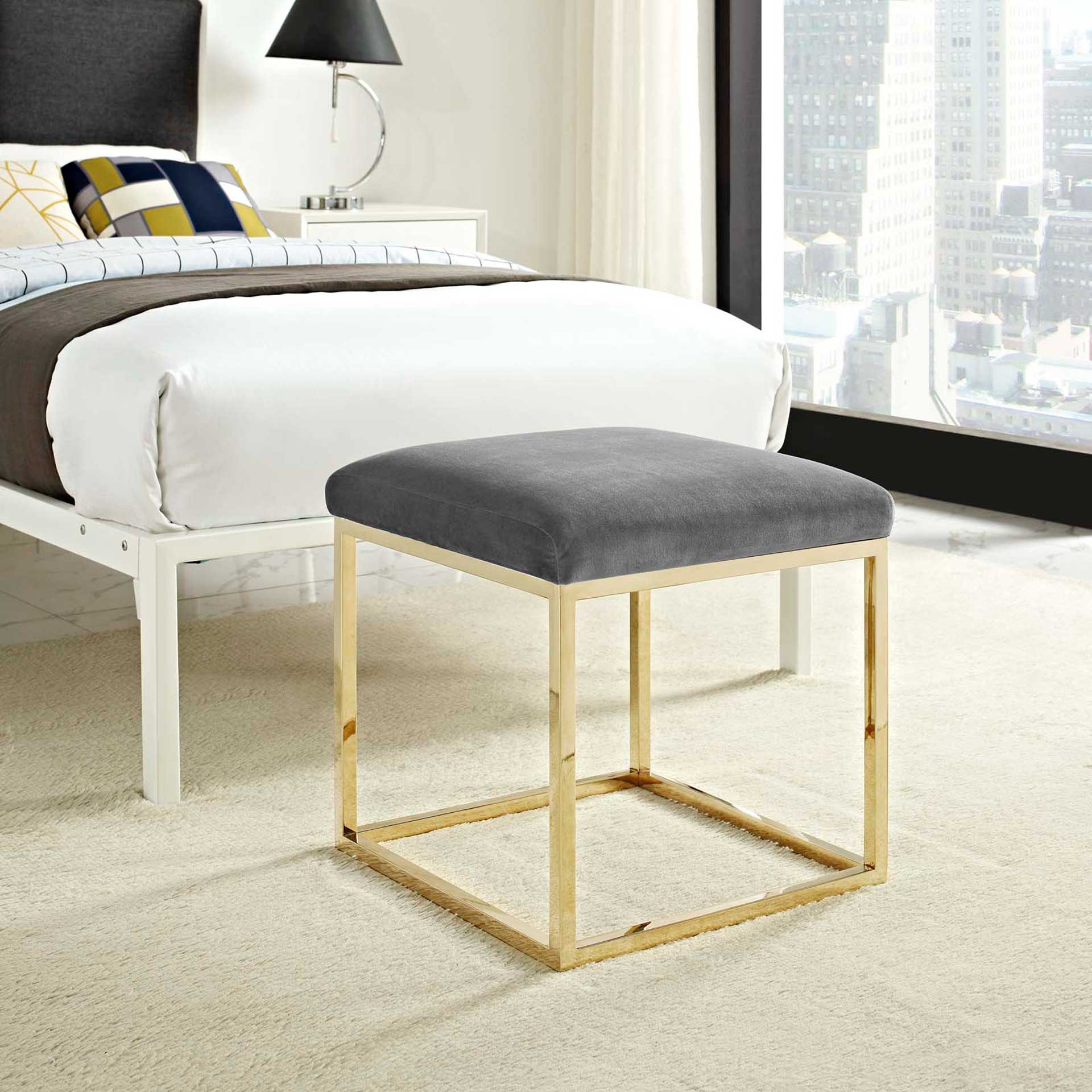 Alden Ottoman Gold/Gray - Image 5
