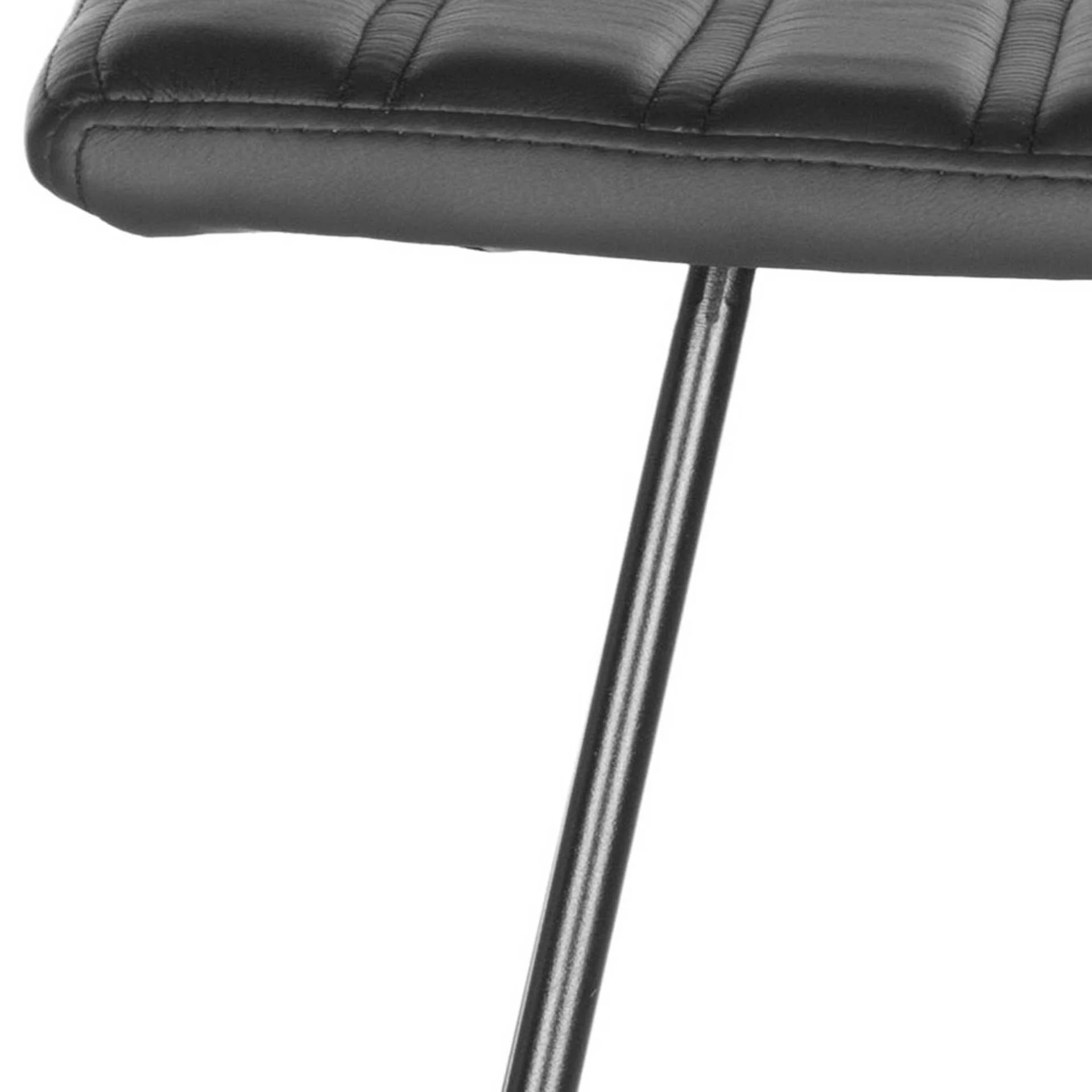 Aldo Bar Stool Black/Black (Set of 2) - Image 11