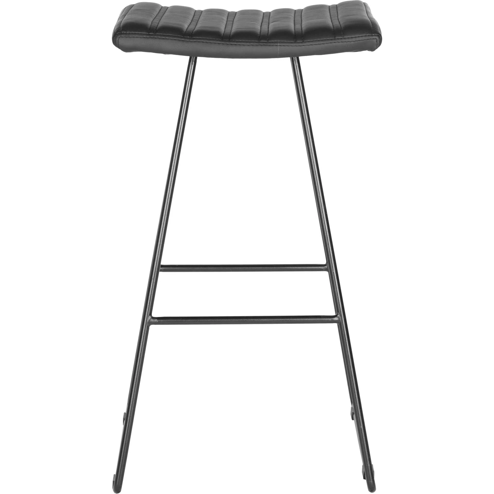 Aldo Bar Stool Black/Black (Set of 2) - Image 3