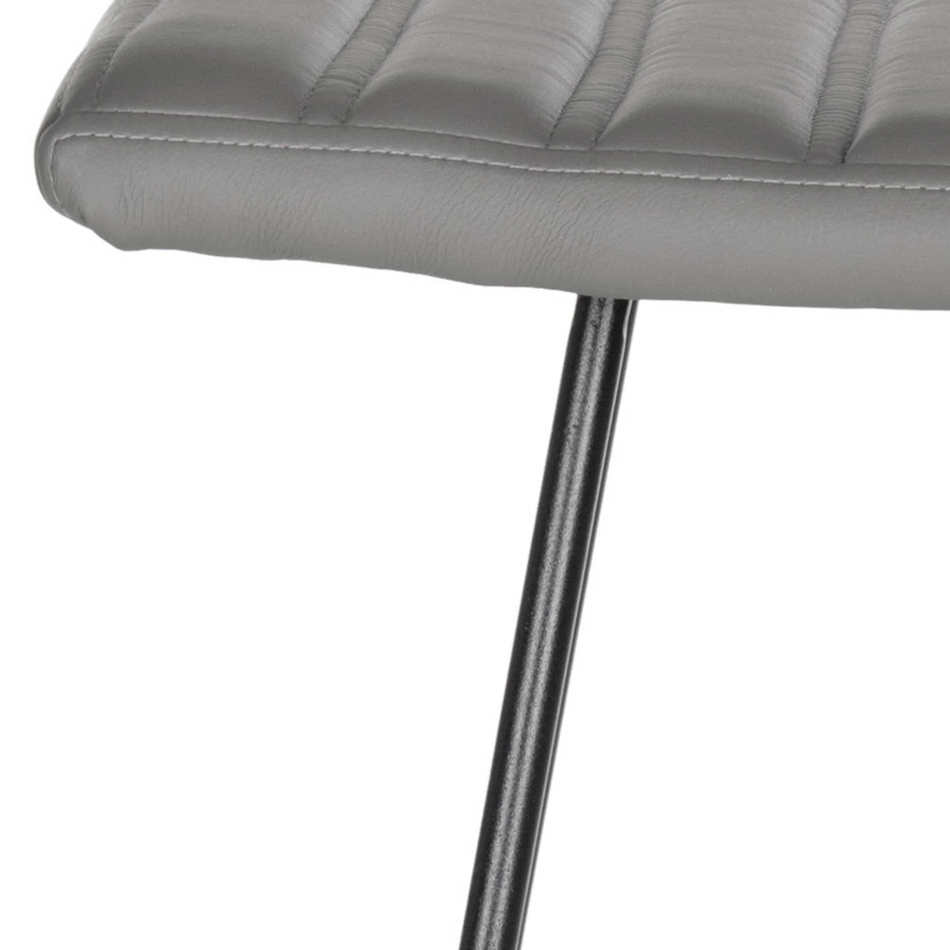 Aldo Bar Stool Gray/Black (Set of 2) - Image 5
