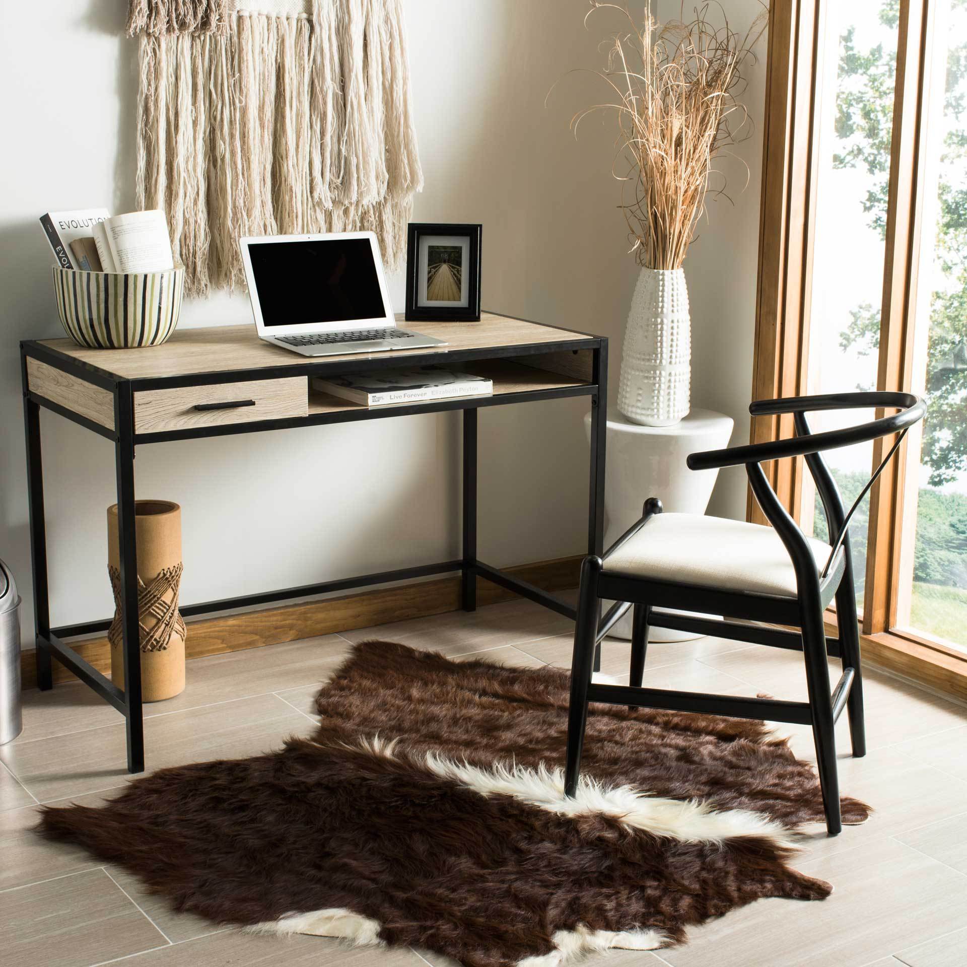 Aleena 1 Shelf Desk With Drawer - Image 8