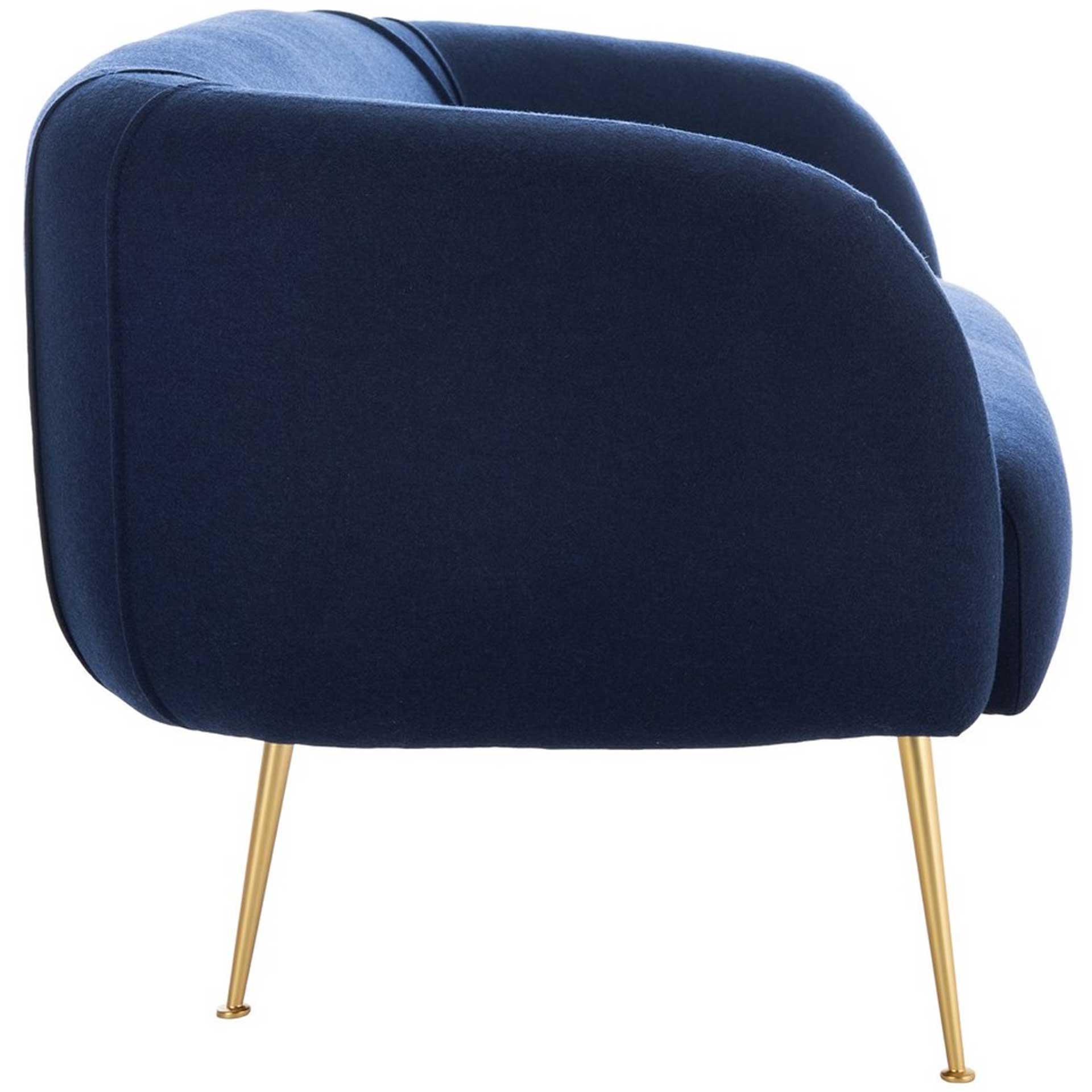 Alejandra Loveseat Navy - Image 4