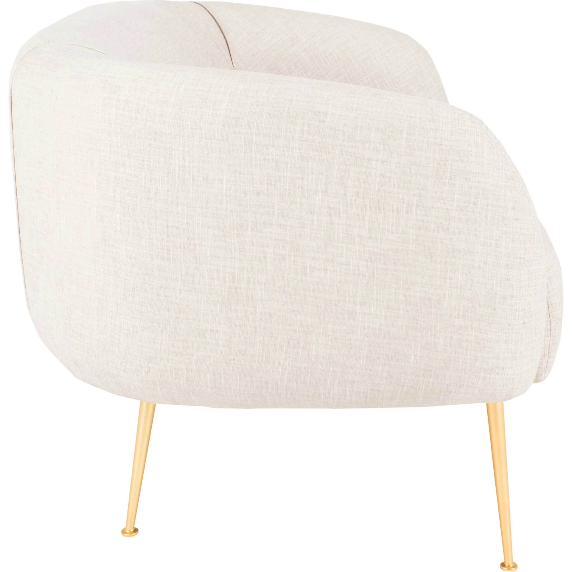 Alejandra Loveseat Off White - Image 3