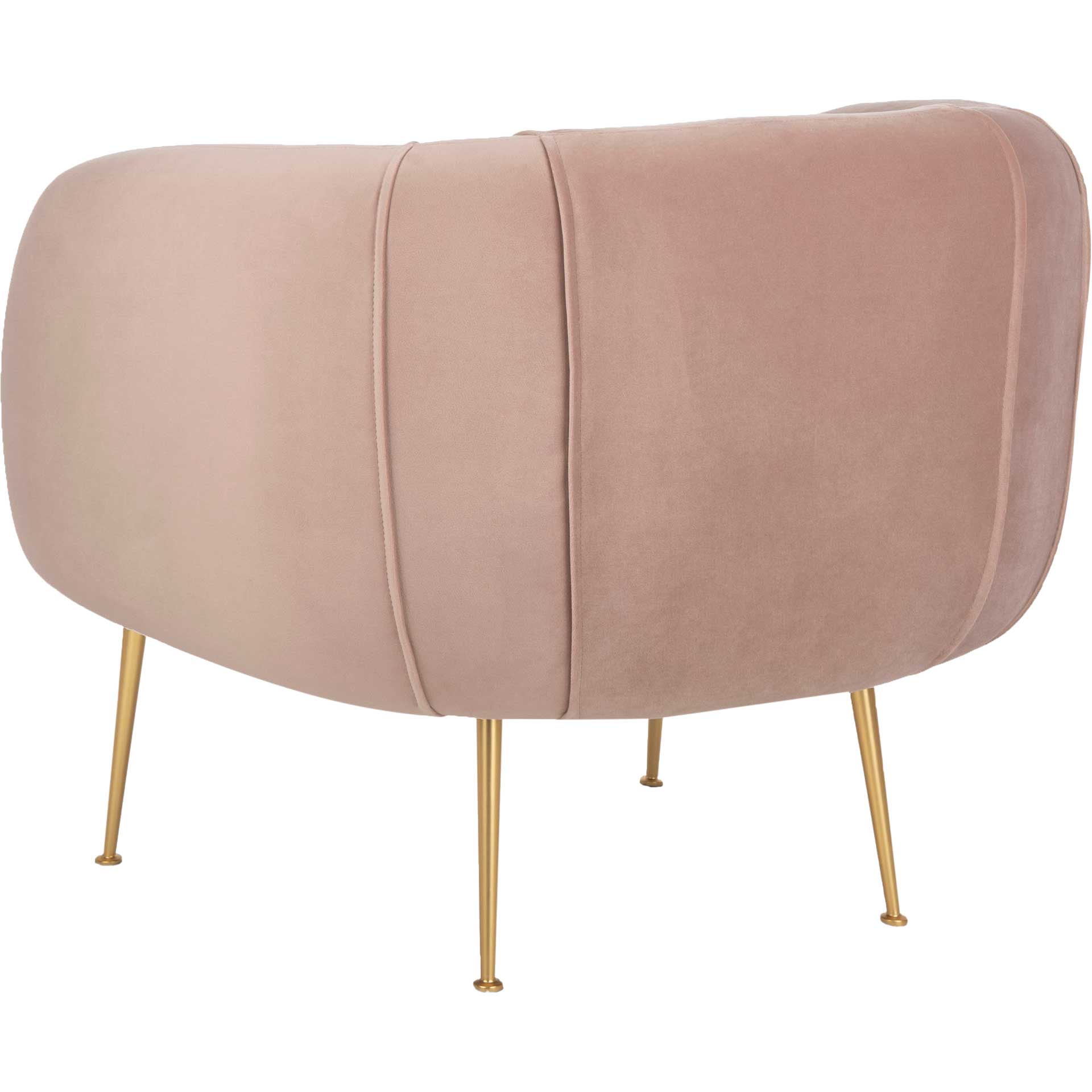 Alejandra Poly Blend Accent Chair Paul Mauve - Image 5