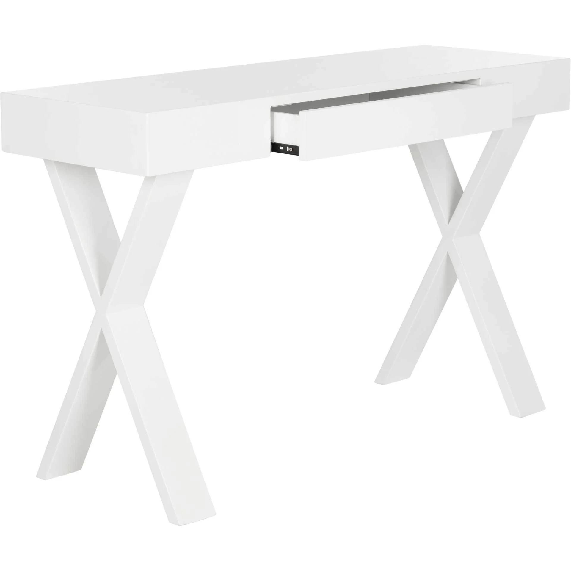 Alena Lacquer One Drawer Vanity Desk - Image 2