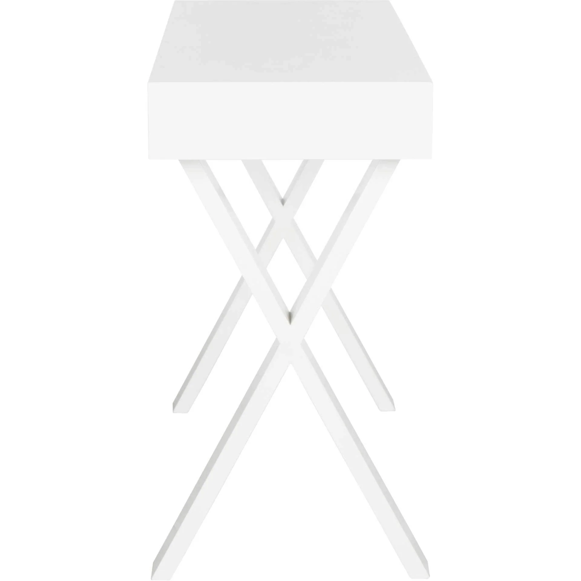 Alena Lacquer One Drawer Vanity Desk - Image 3