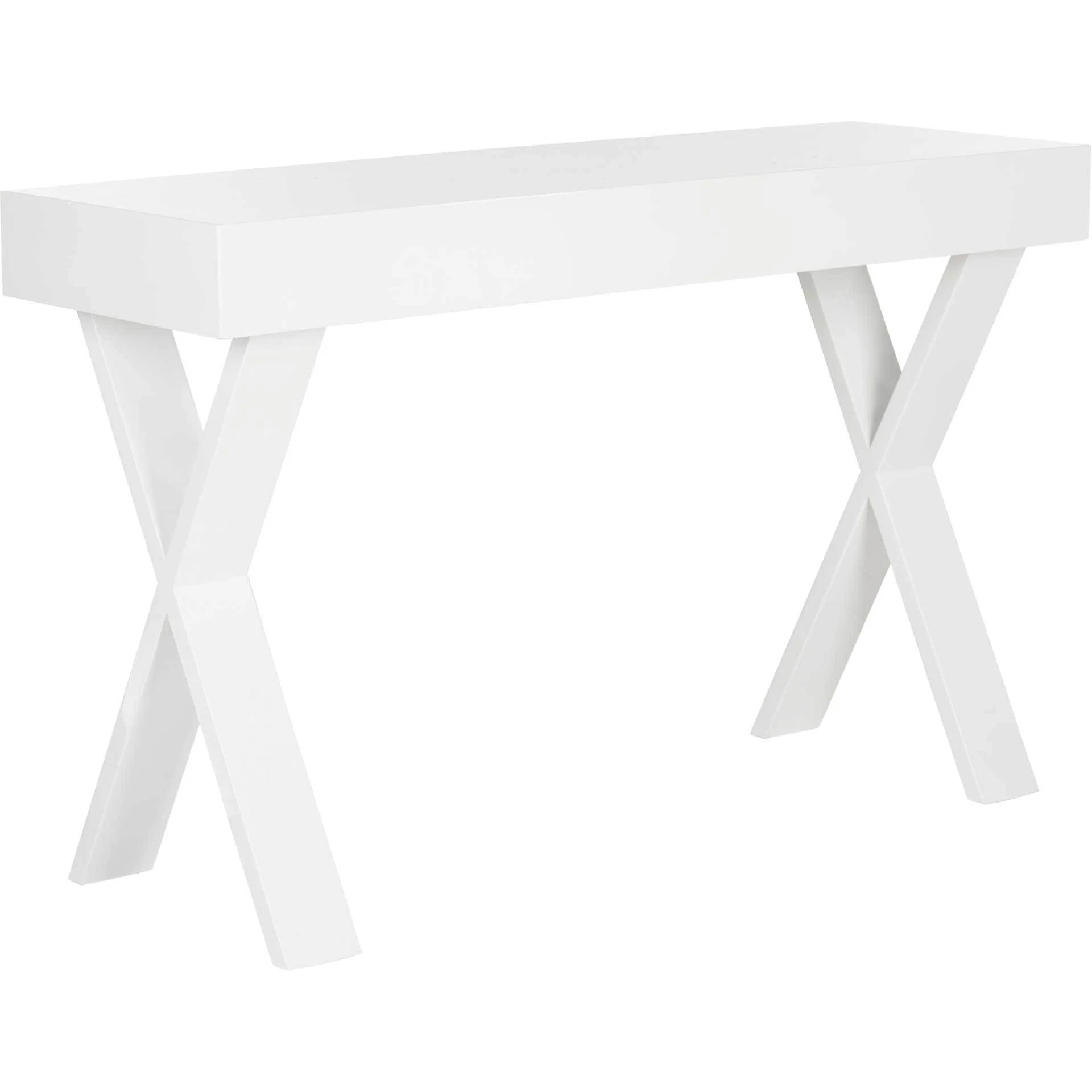 Alena Lacquer One Drawer Vanity Desk - Image 5
