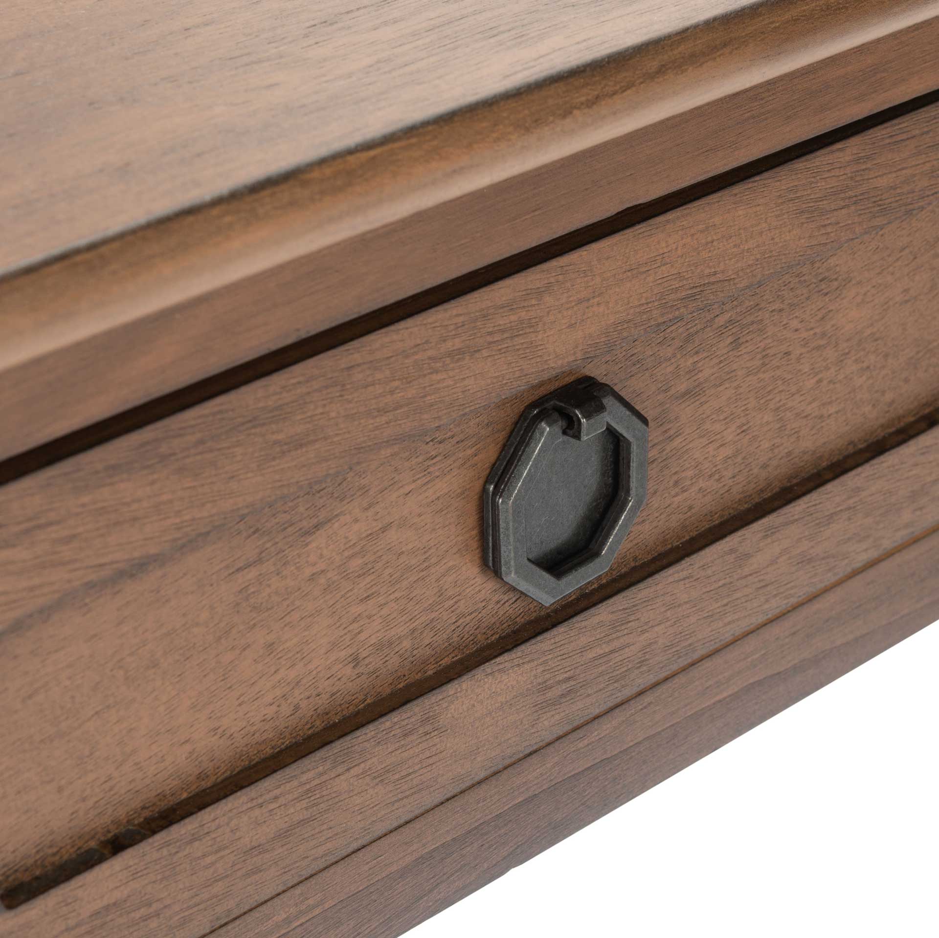 Alessa 1 Drawer Accent Table Brown - Image 6