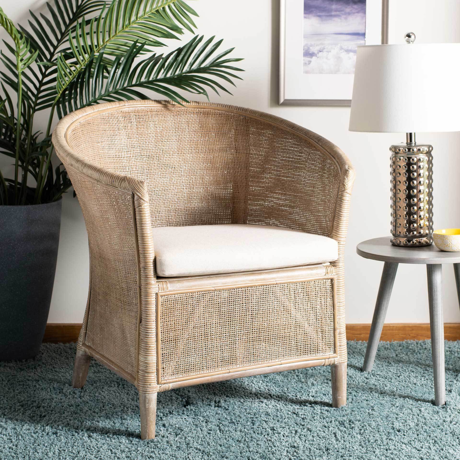 Alessandra Rattan Armchair - Image 6