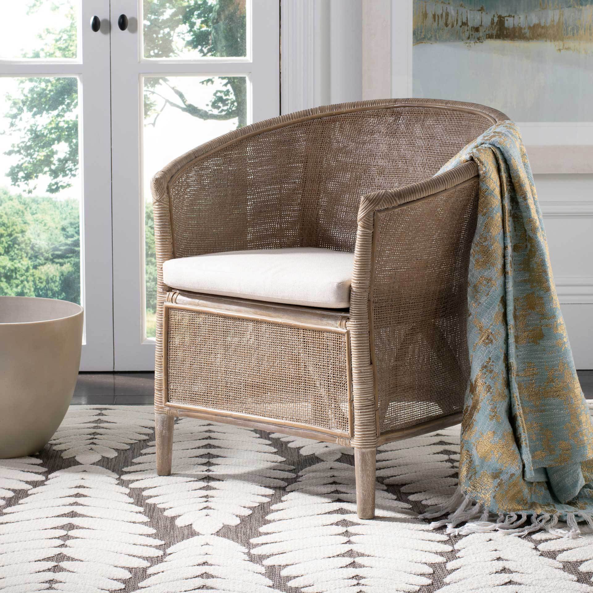 Alessandra Rattan Armchair - Image 7