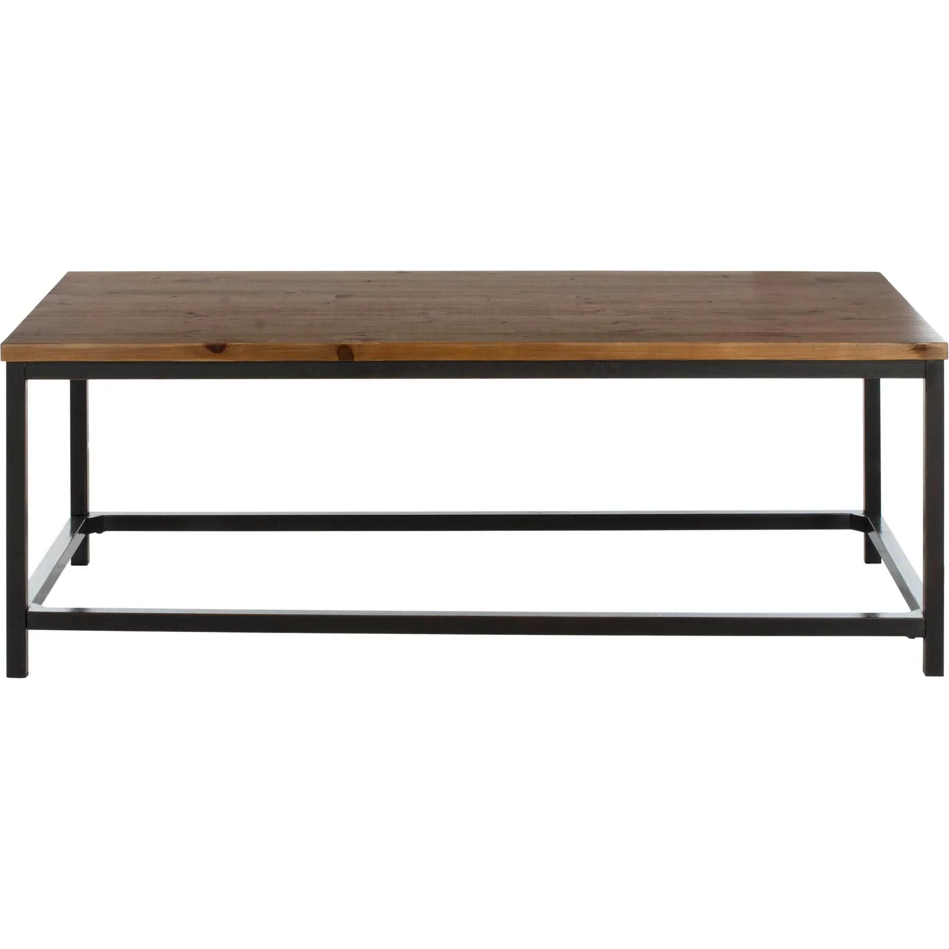 Alex Coffee Table Brown Pine - Image 2