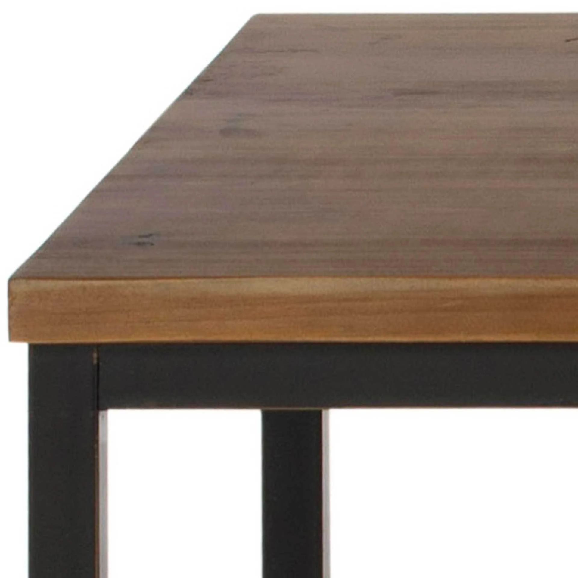 Alex Coffee Table Brown Pine - Image 3