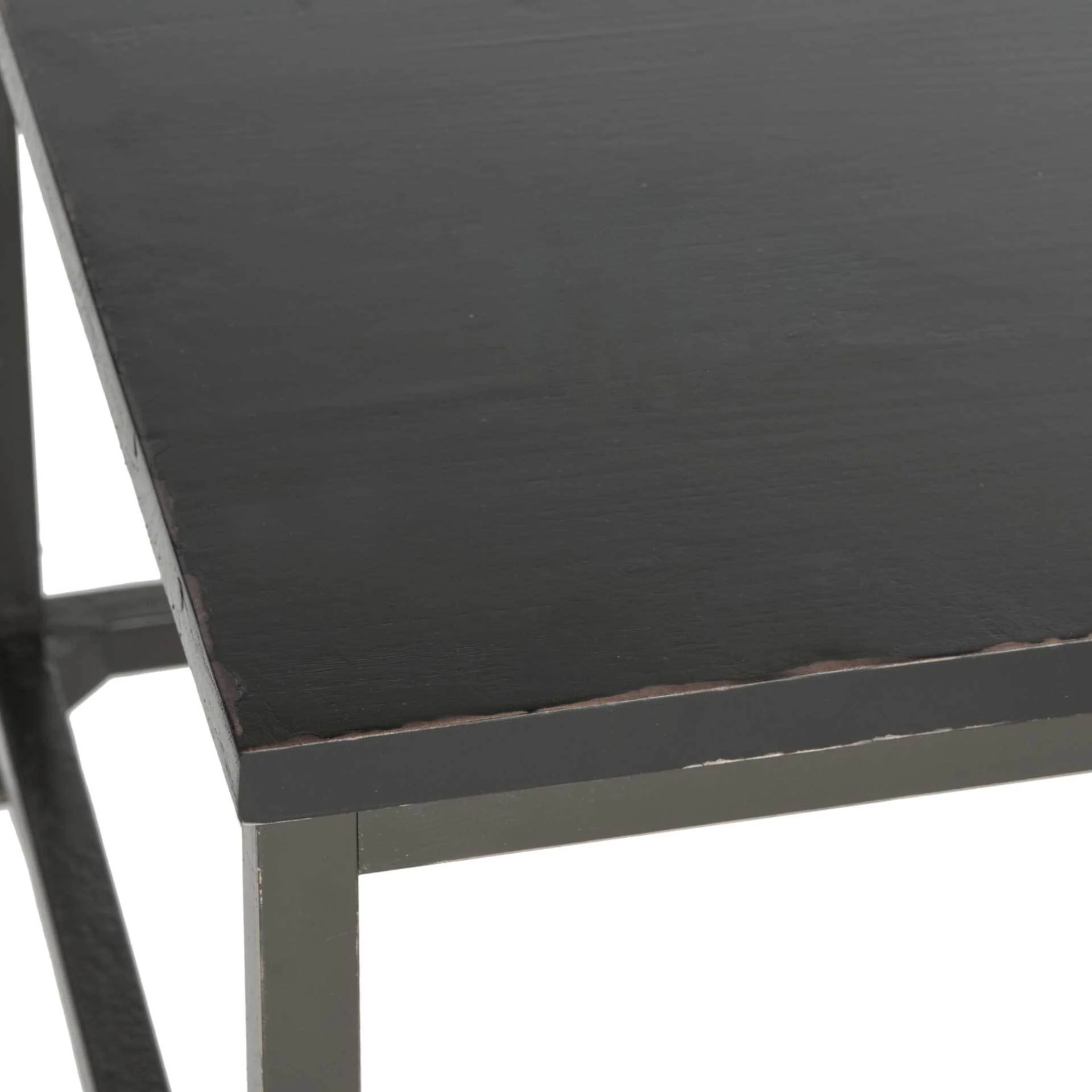Alex Coffee Table Distressed Black - Image 3