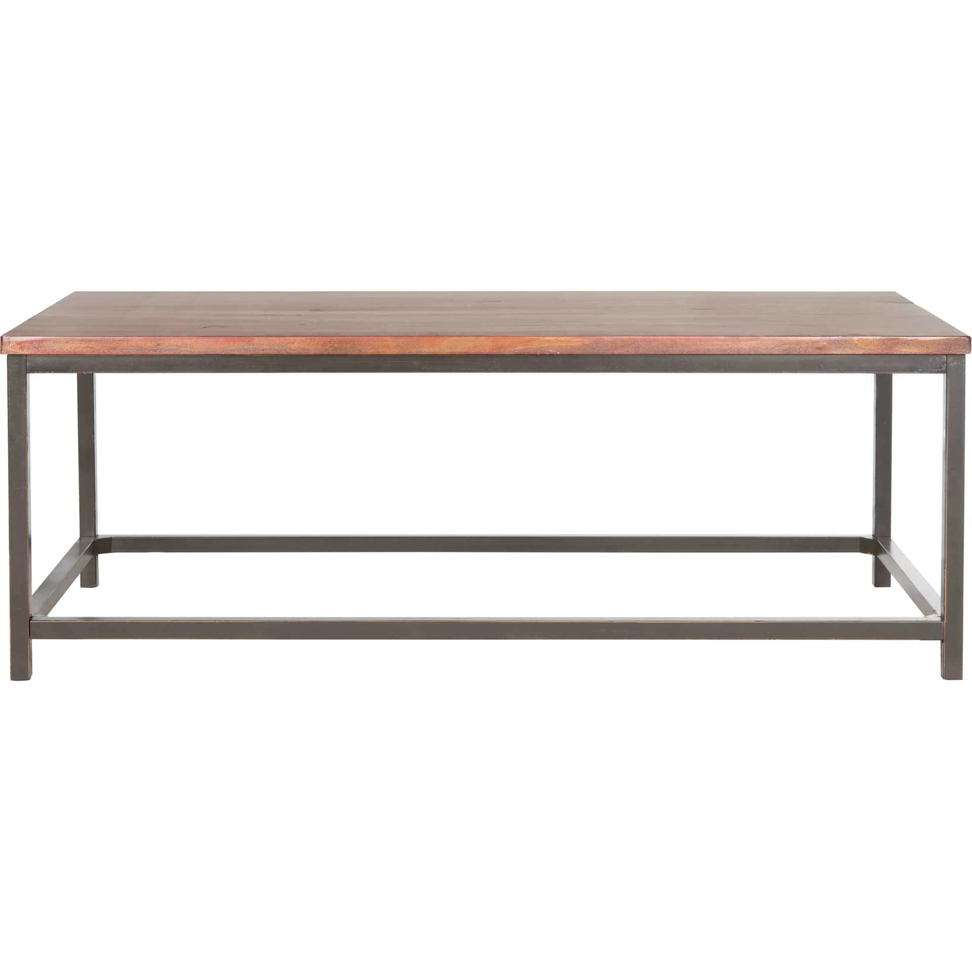 Alex Coffee Table Distressed Red Barn - Image 2