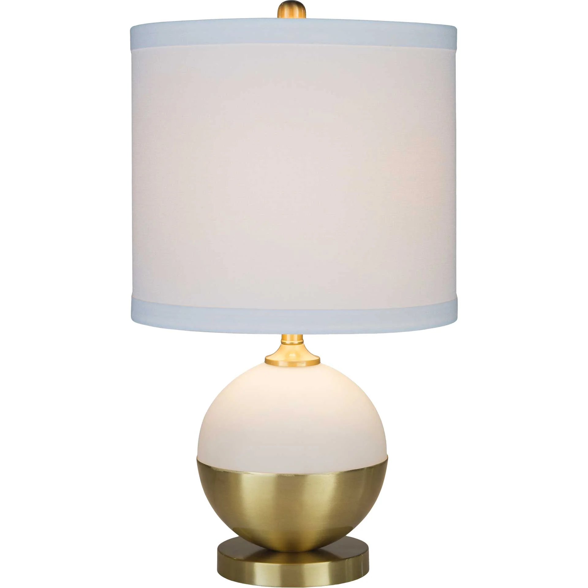 Alexander Table Lamp White/Brass - Image 2