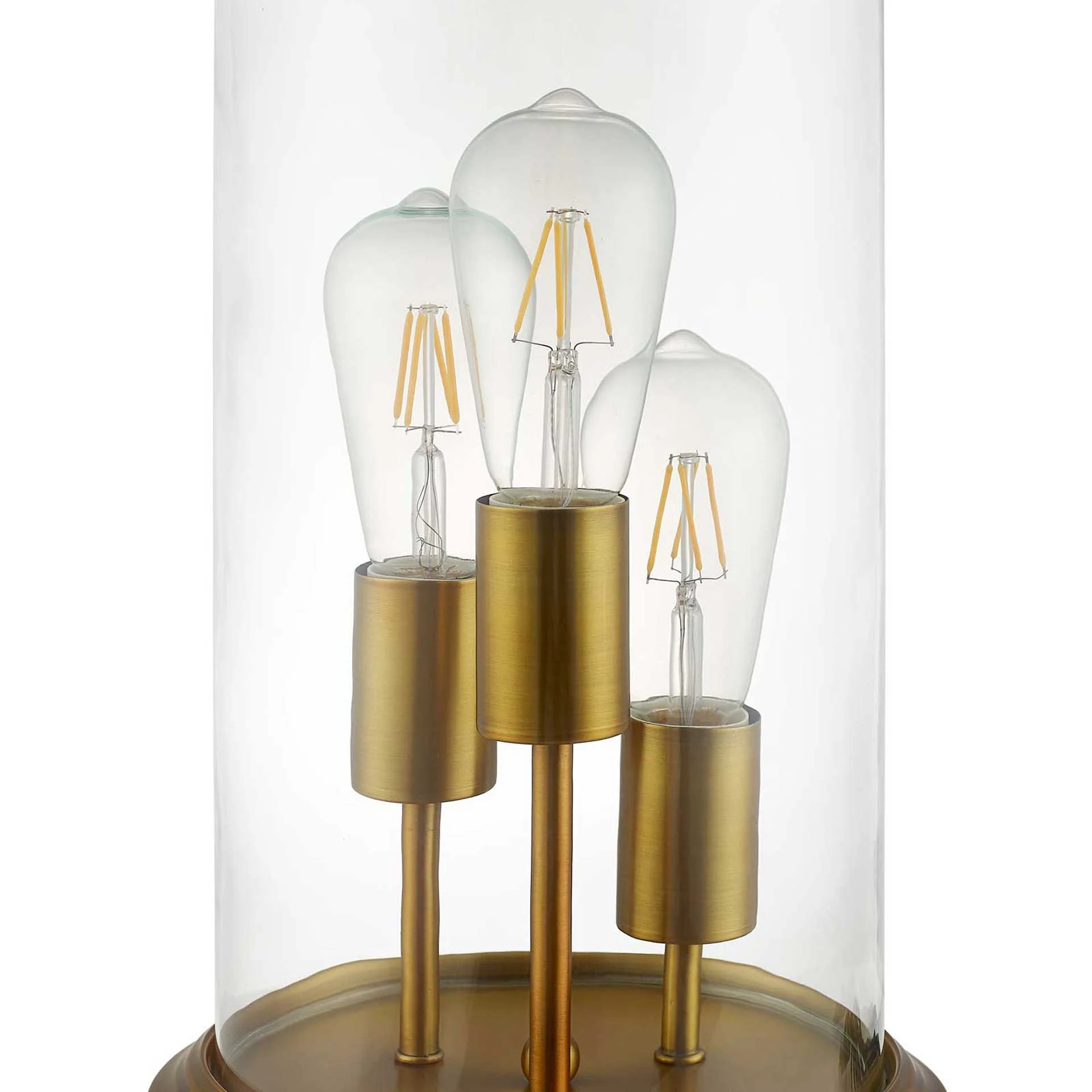 Alexis Cloche Table Lamp Brass Gold - Image 2