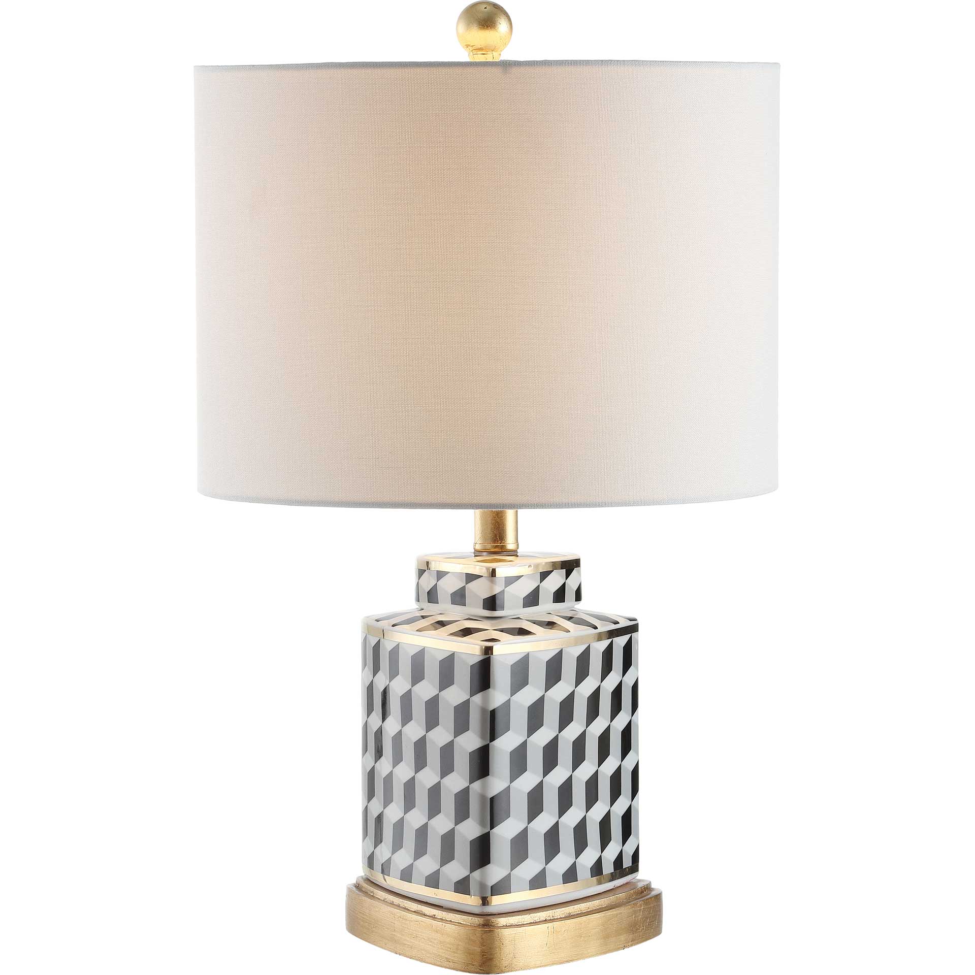 Alexis Table Lamp Black/White - Image 2