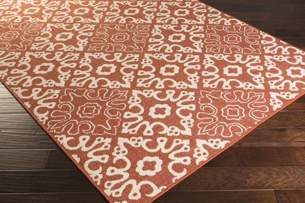 Alfresco Cherry/Beige Area Rug - Image 4