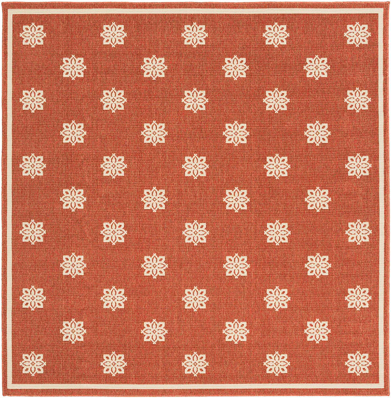 Alfresco Finish Cherry/Beige Area Rug - Image 3