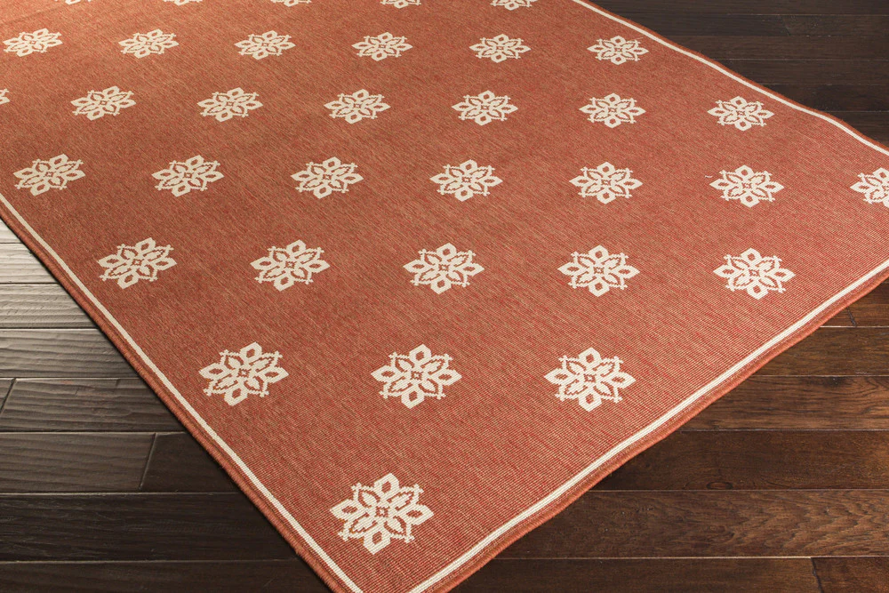 Alfresco Finish Cherry/Beige Area Rug - Image 4