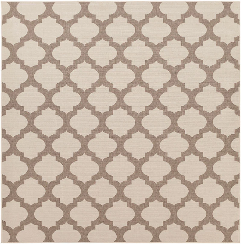Alfresco Lattice Beige/Taupe Area Rug - Image 2