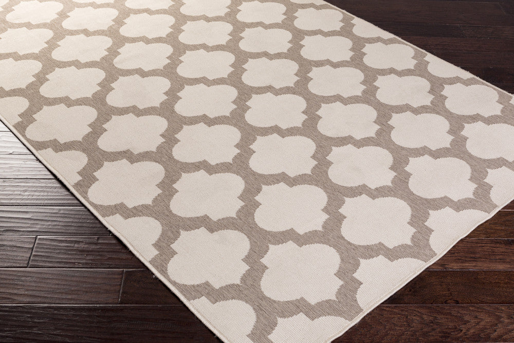 Alfresco Lattice Beige/Taupe Area Rug - Image 4