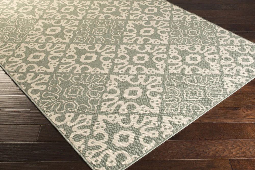 Alfresco Moss/Beige Area Rug - Image 4