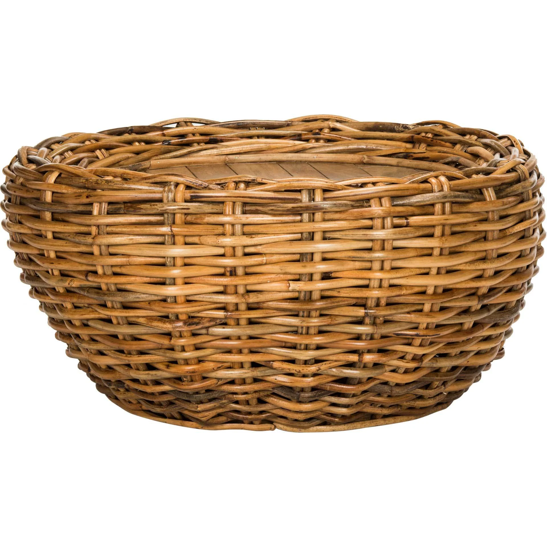 Alice Wood Top Coffee Table Natural Brown - Image 2