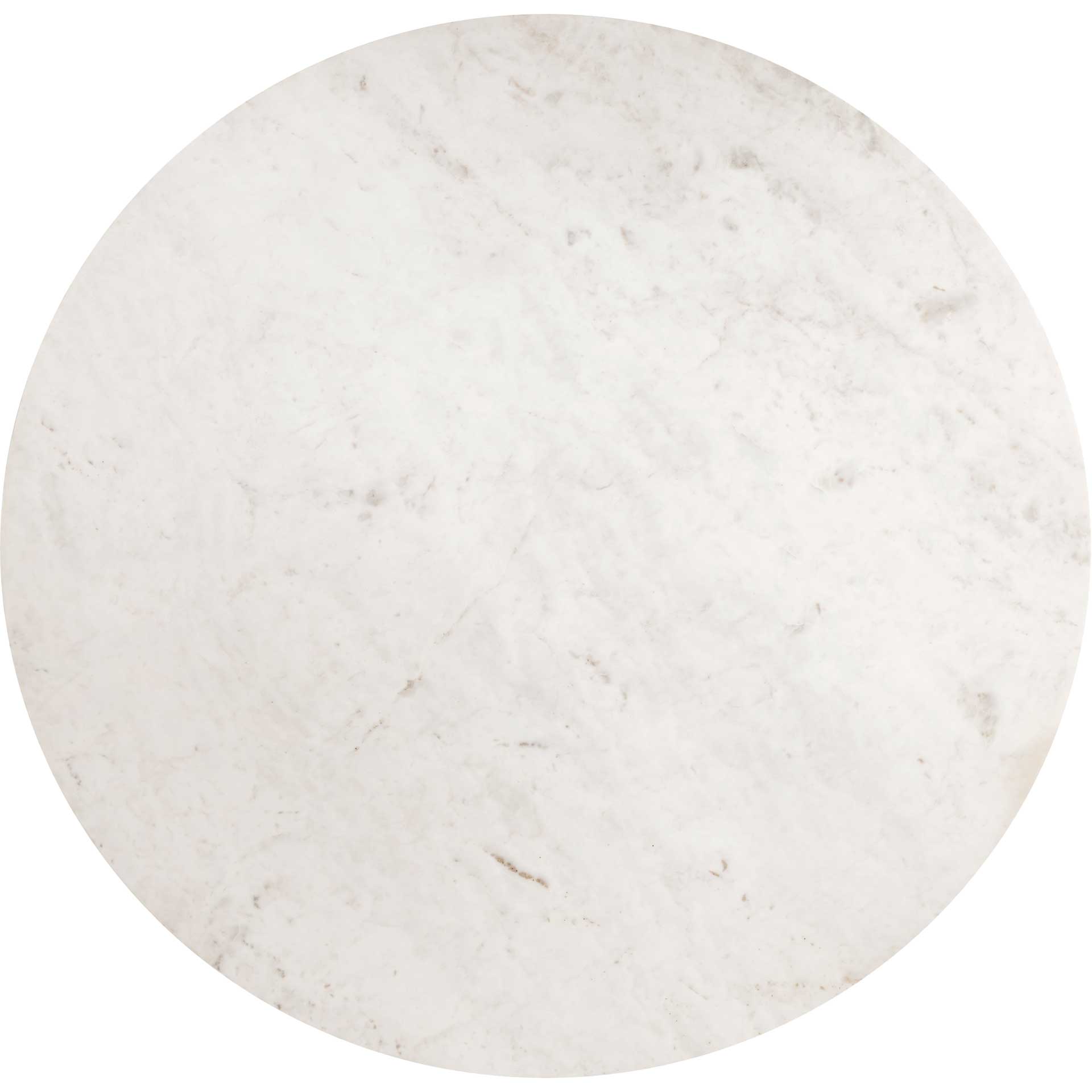 Alisha Marble Dining Table Gold/White - Image 4