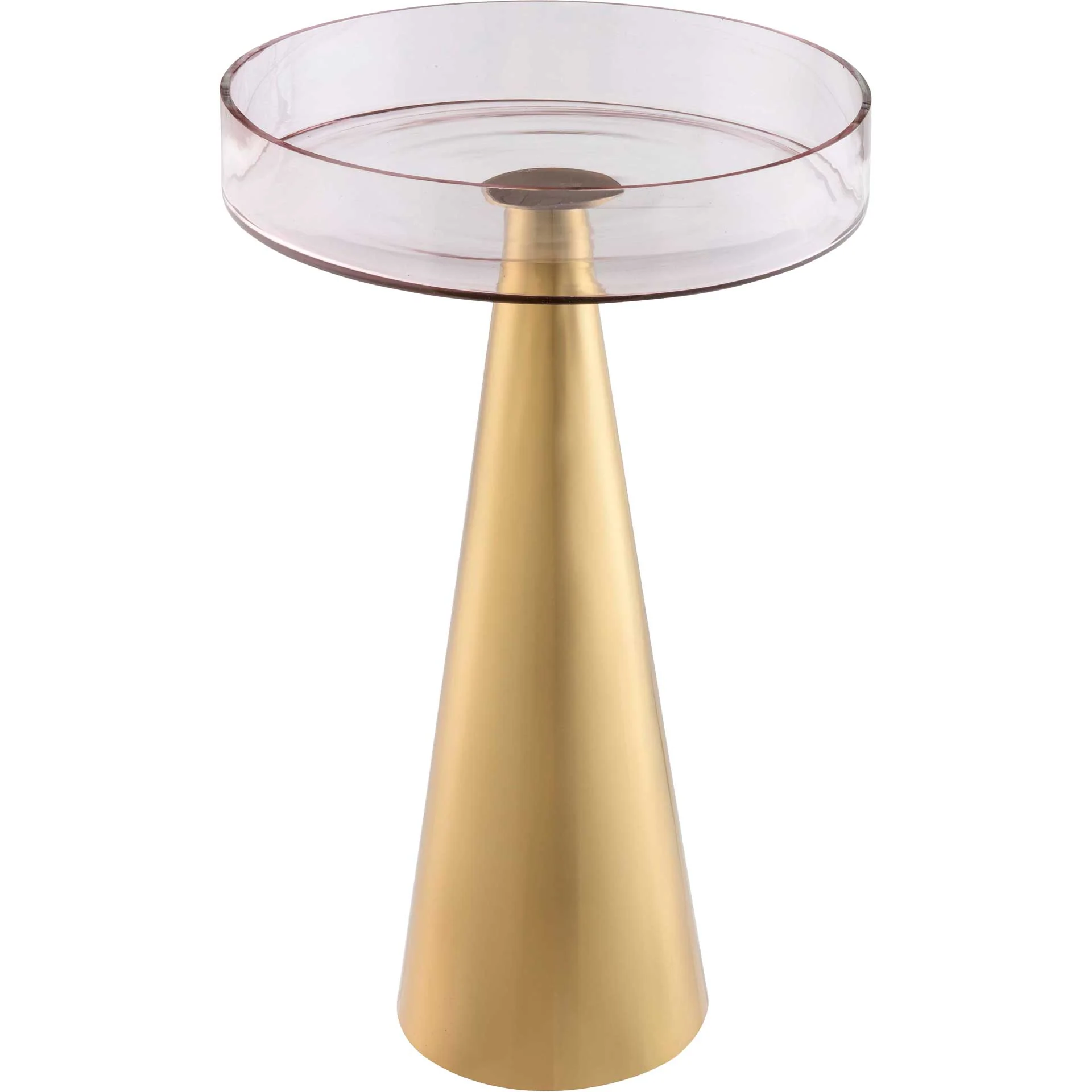 Allegory Side Table Gold/Pink - Image 2