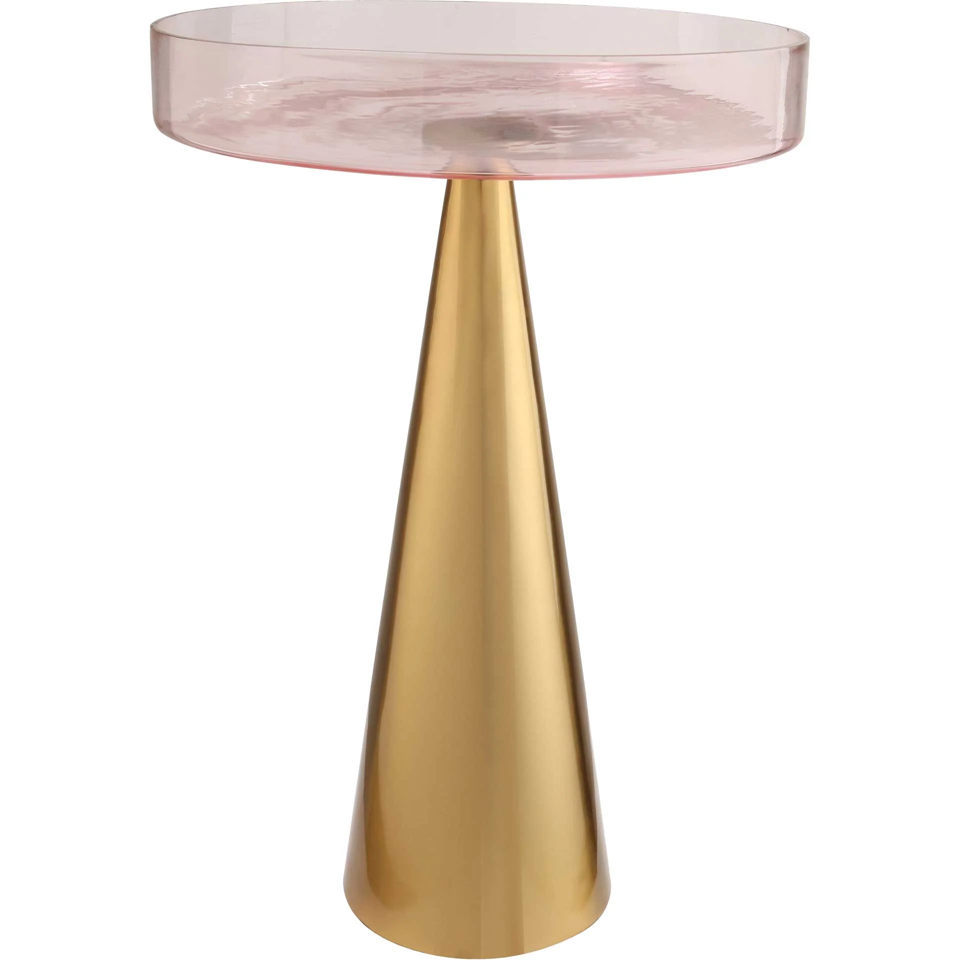 Allegory Side Table Gold/Pink - Image 3