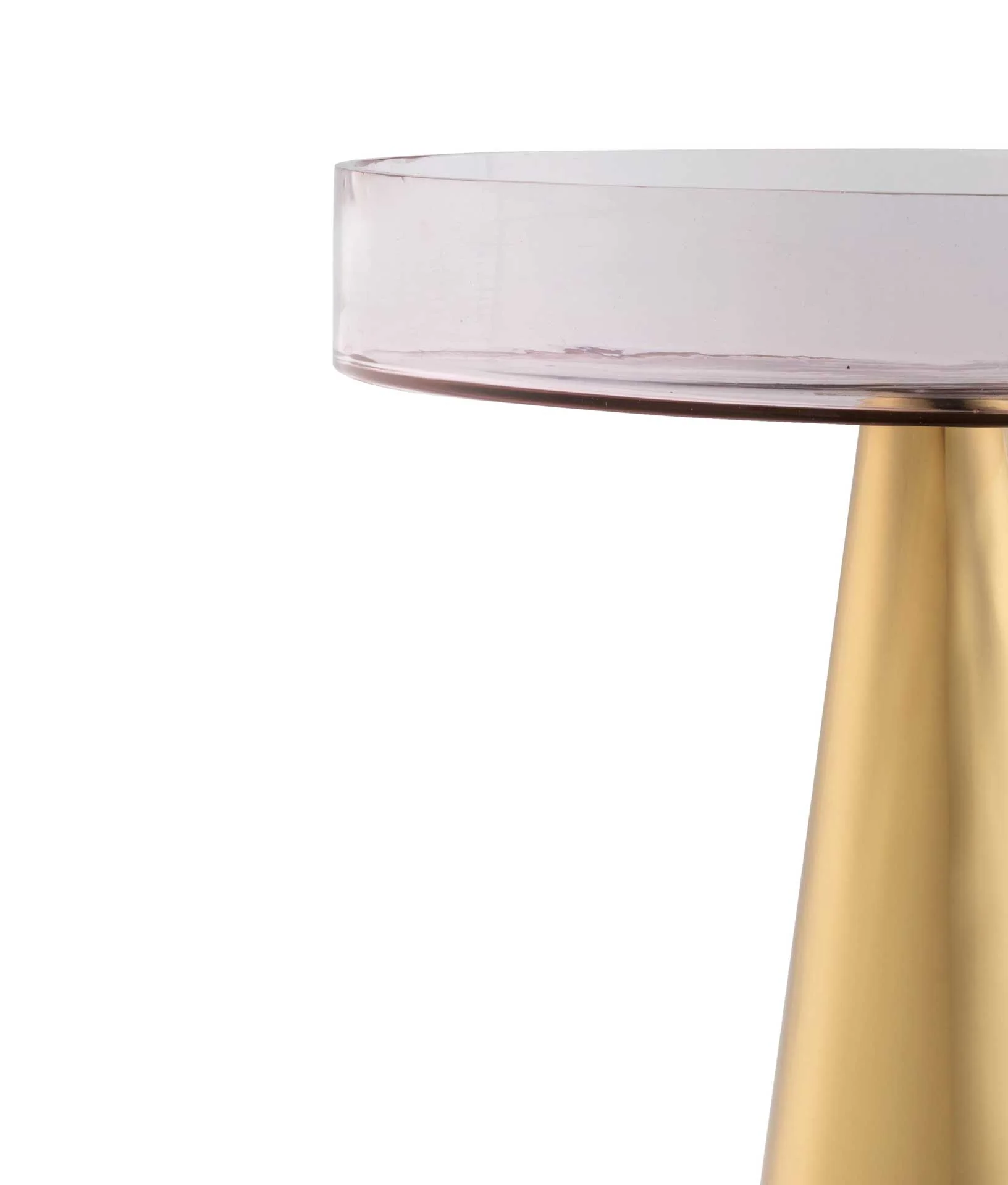 Allegory Side Table Gold/Pink - Image 5