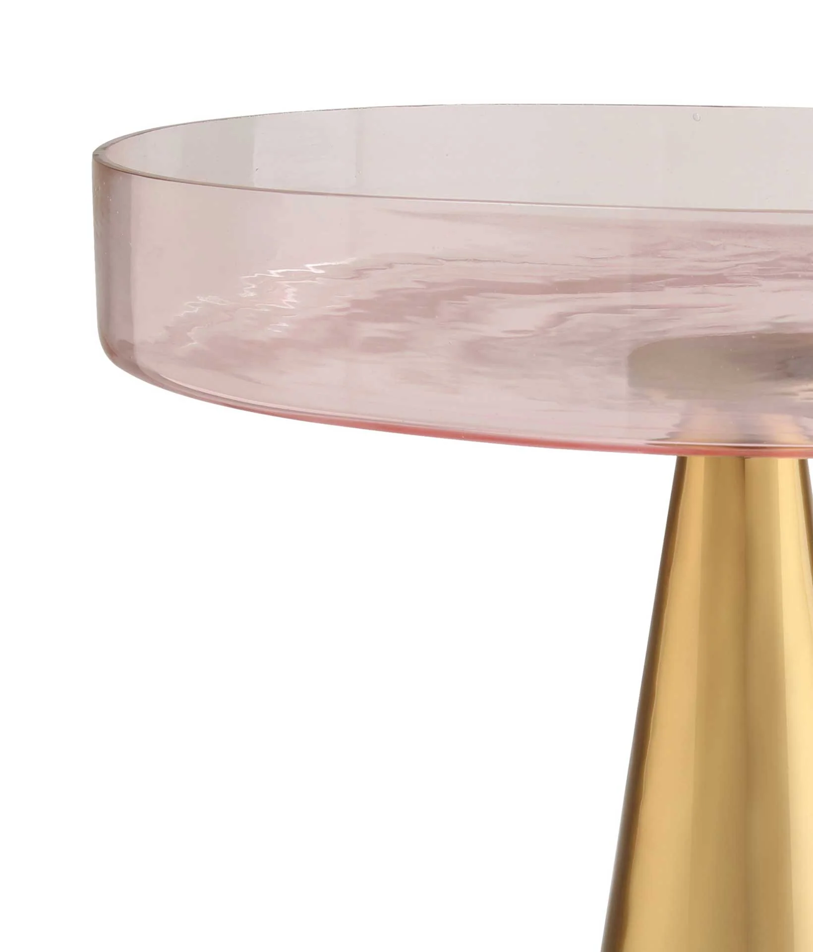 Allegory Side Table Gold/Pink - Image 6