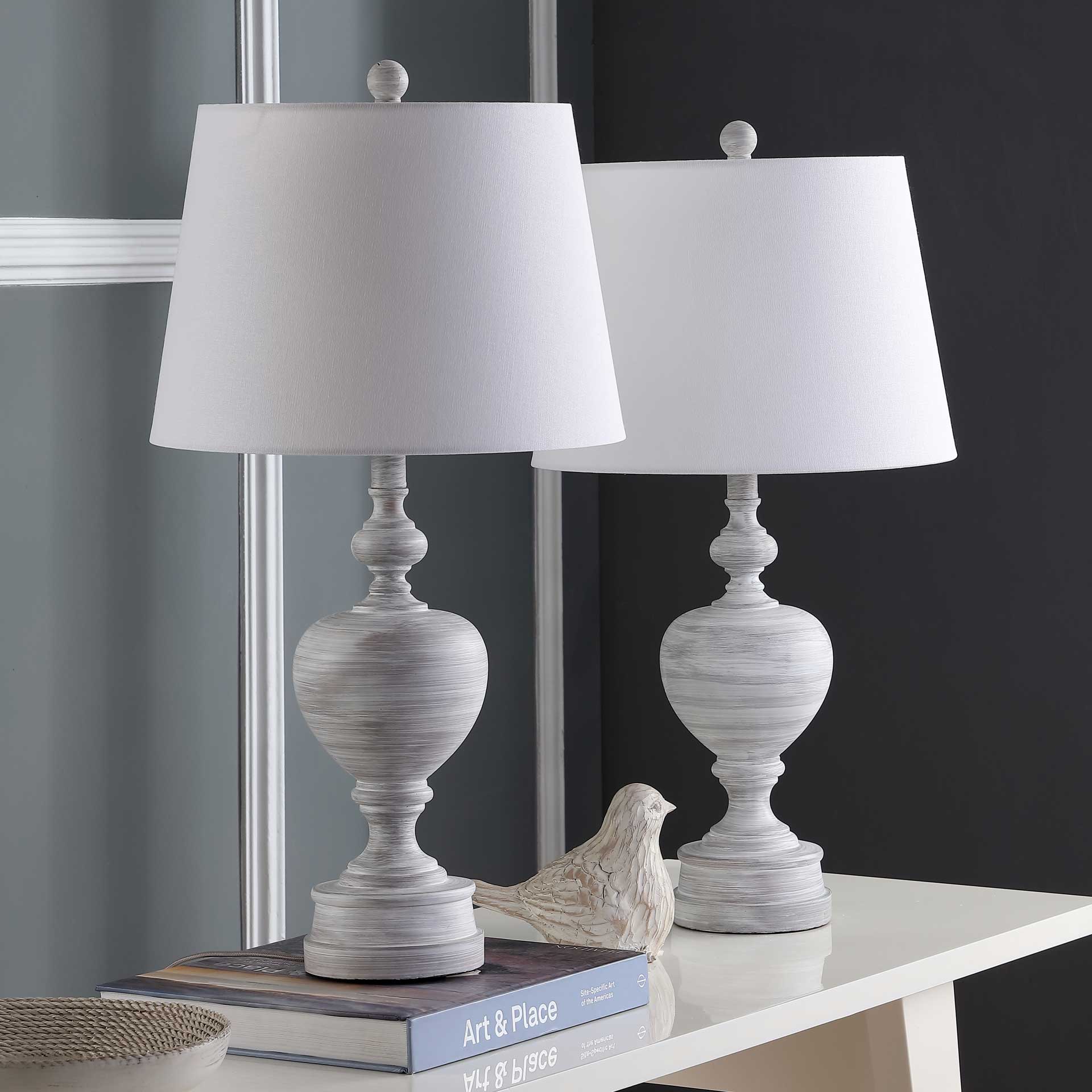 Allegory Table Lamp Wash White (Set of 2) - Image 3