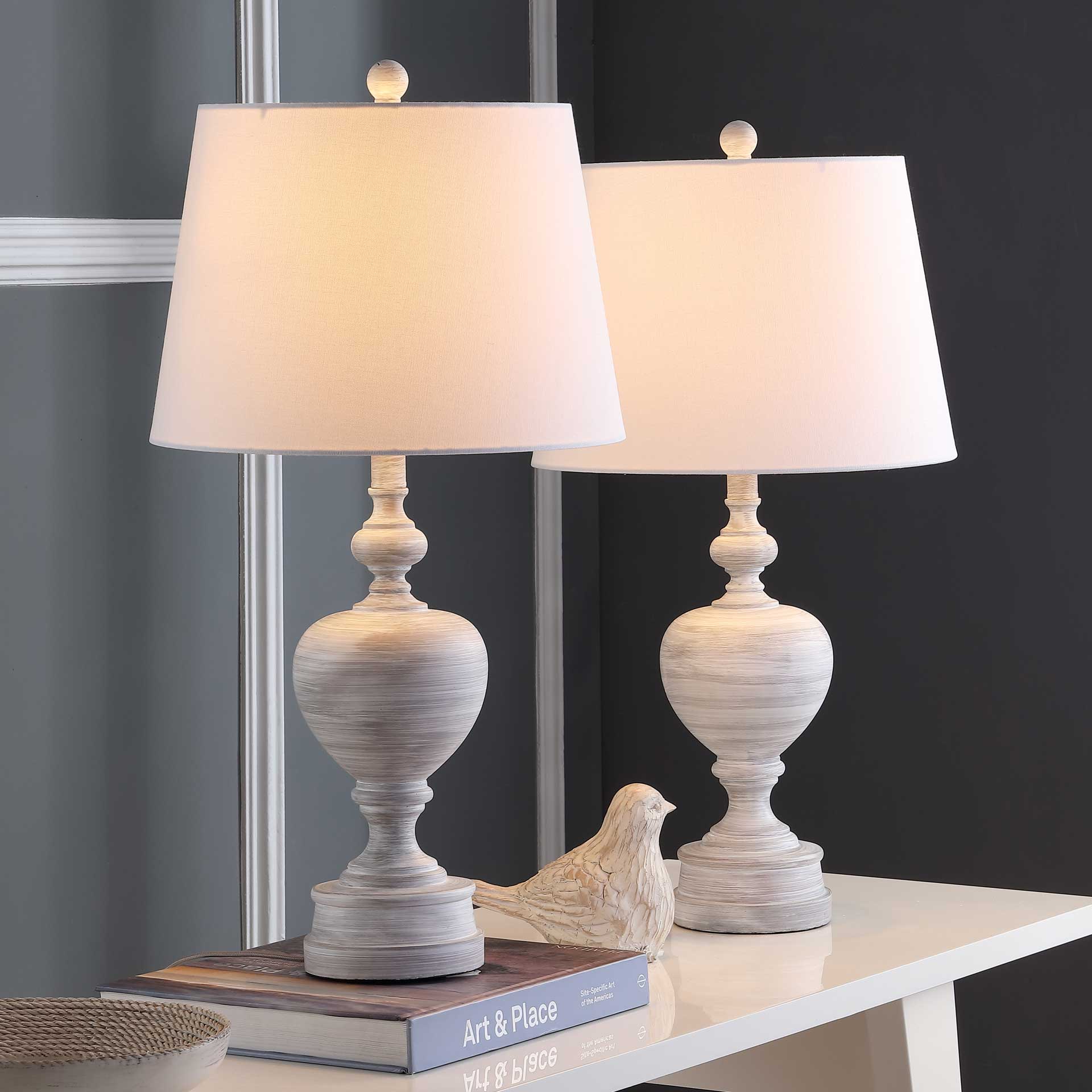 Allegory Table Lamp Wash White (Set of 2) - Image 4