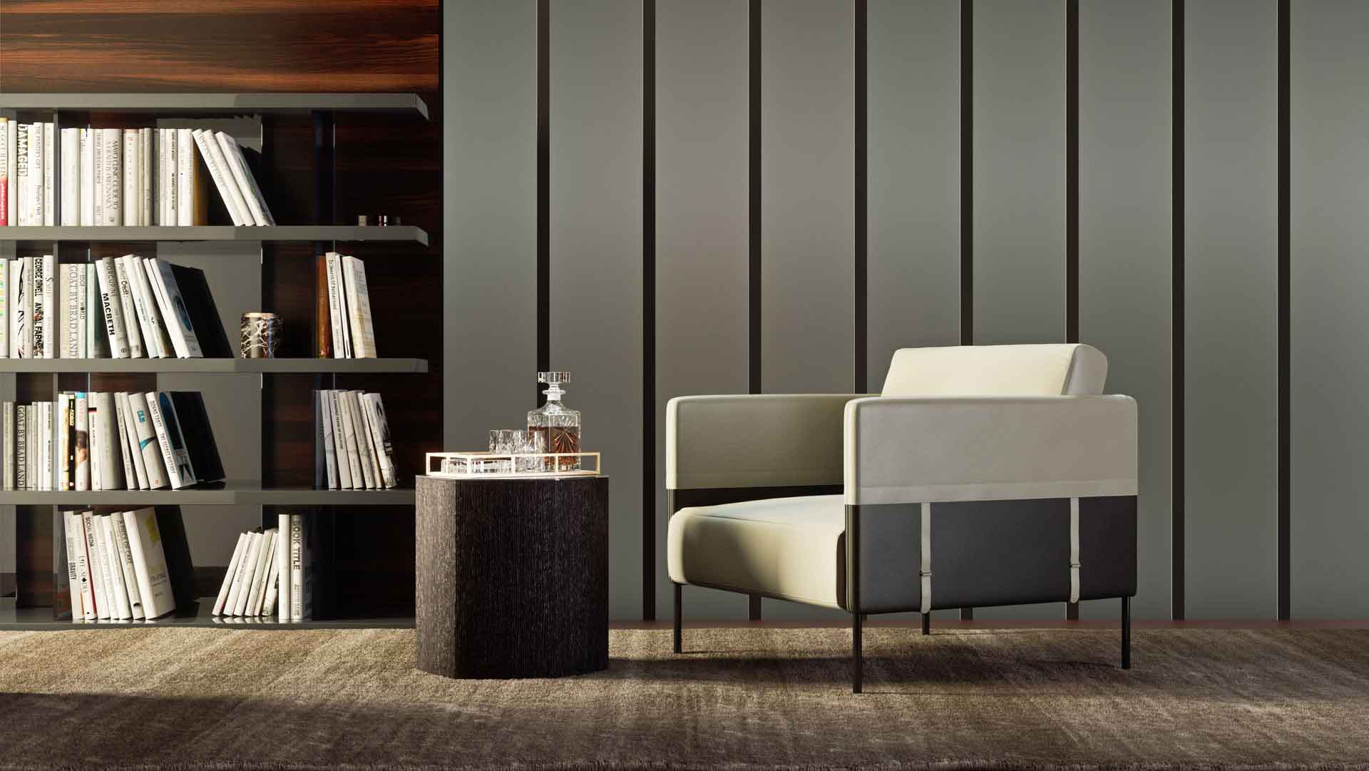 Allen Armchair Opala/Graphite - Image 3