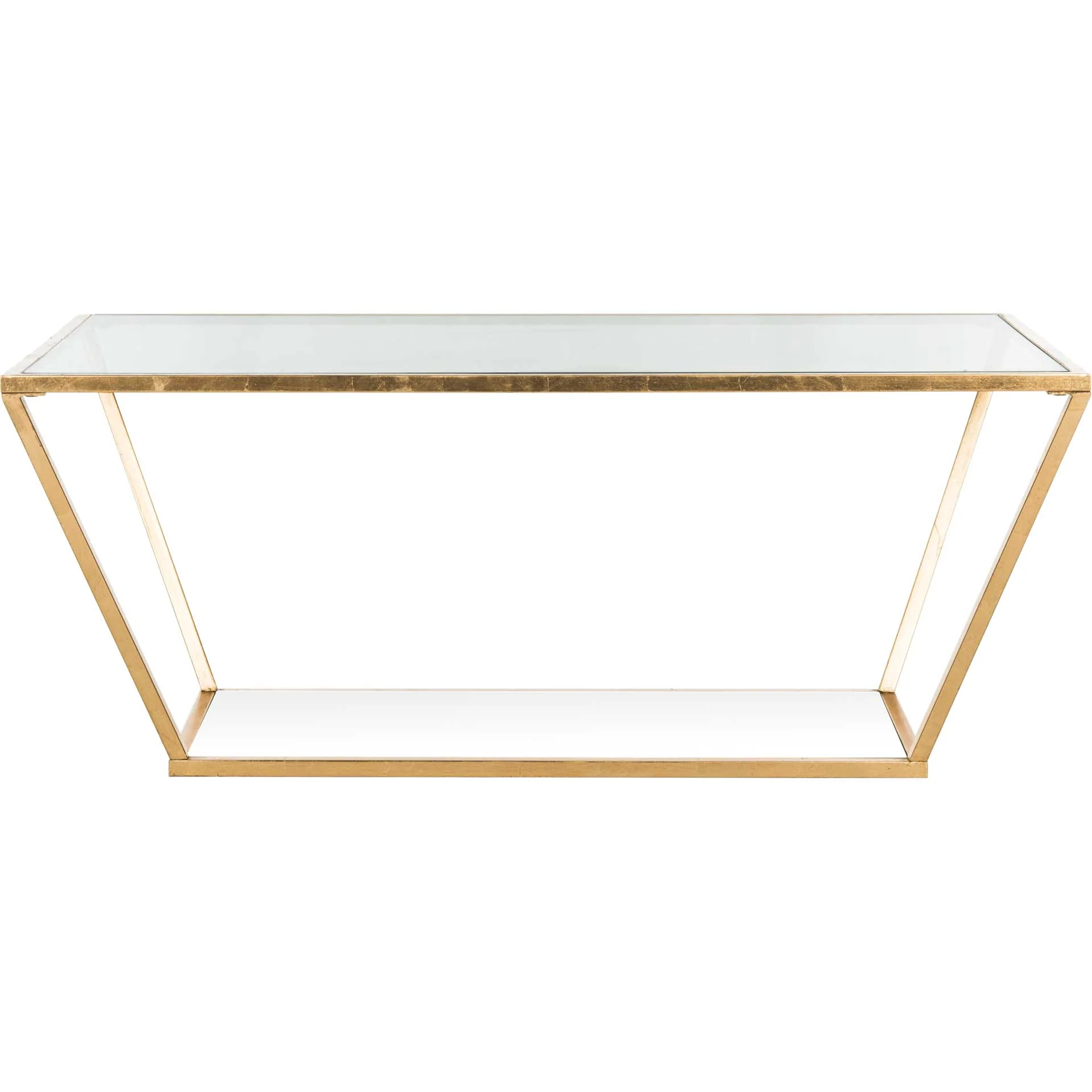 Allen Gold Leaf Retro Coffee Table Gold - Image 2