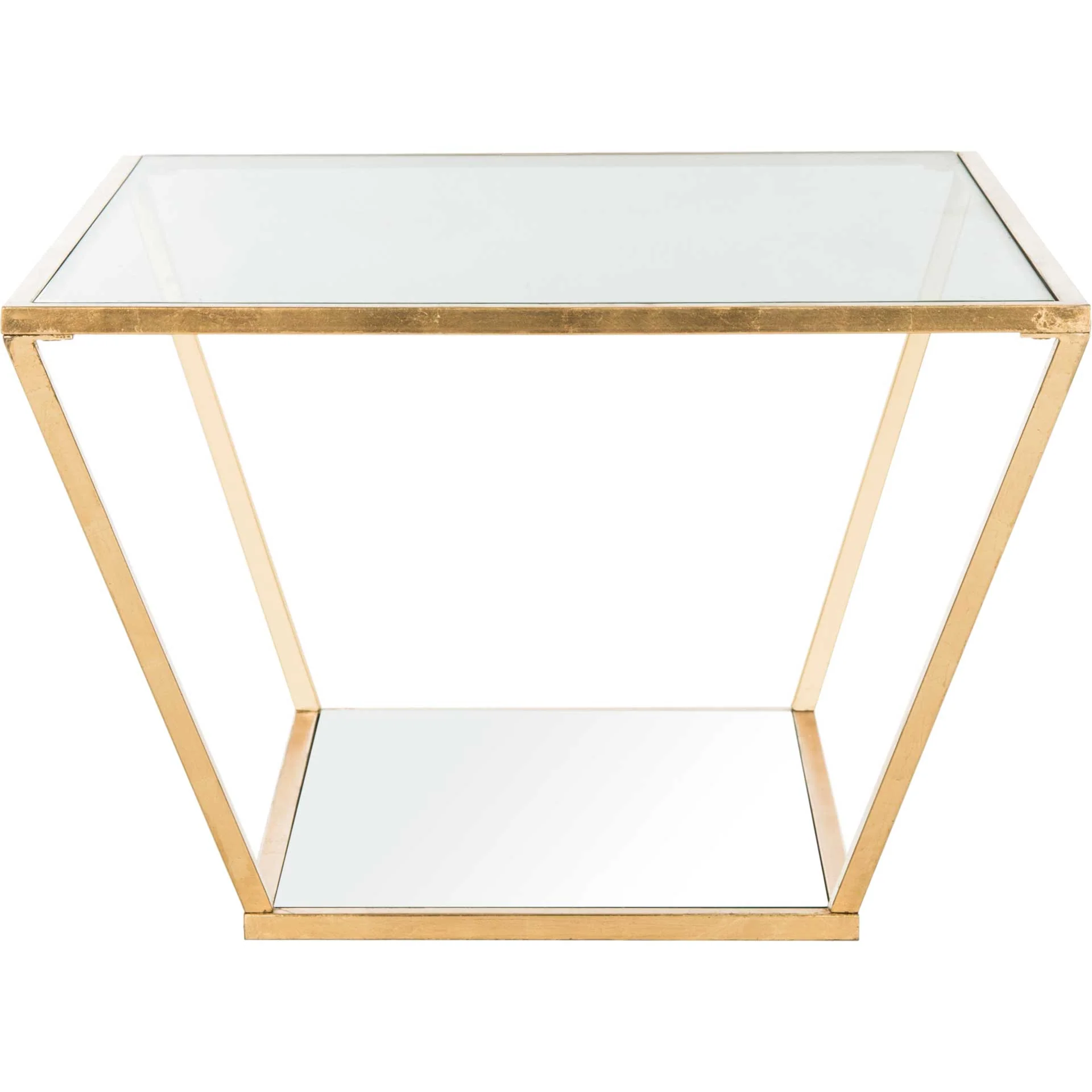 Allen Gold Leaf Retro Coffee Table Gold - Image 3