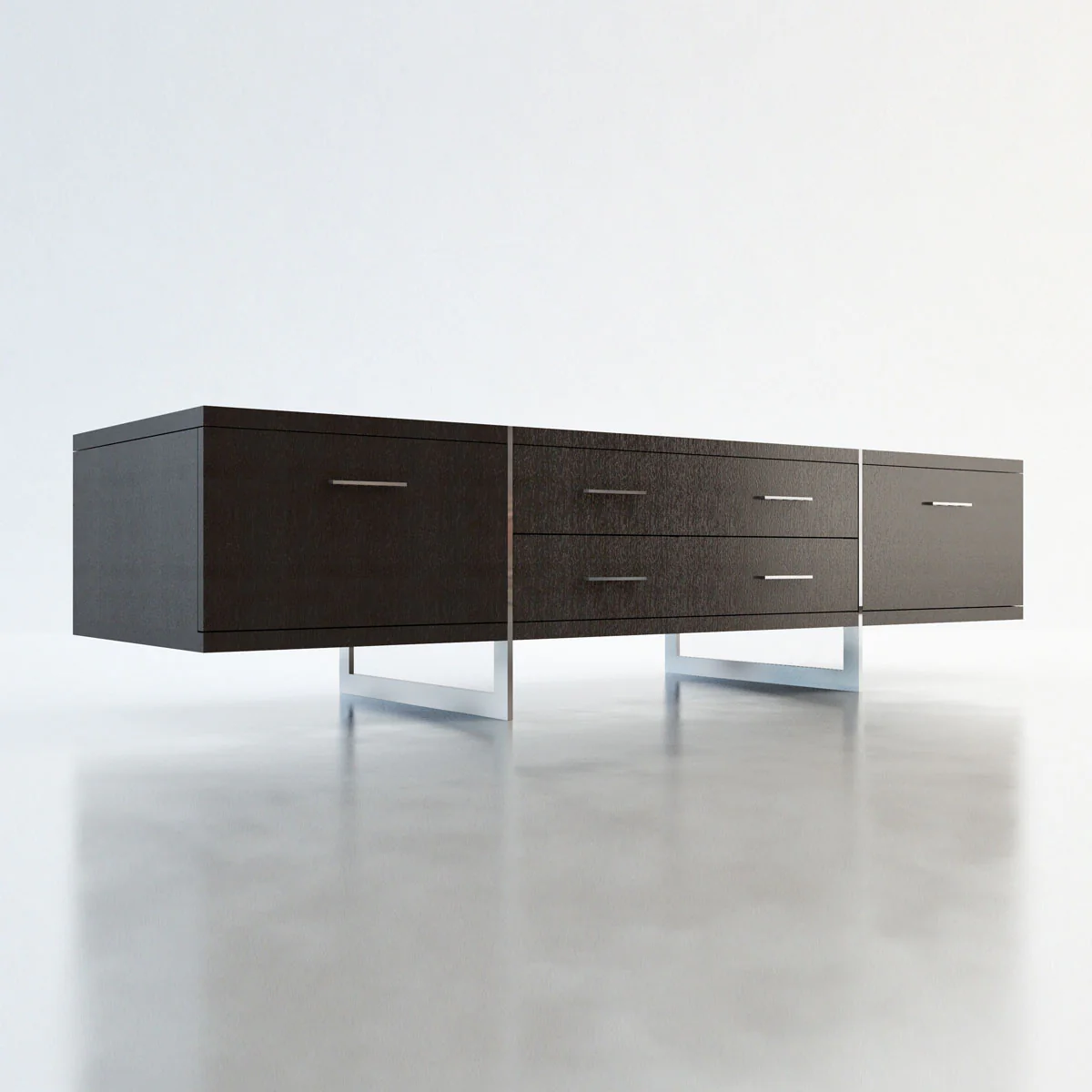 Allen Media Cabinet Wenge - Image 2