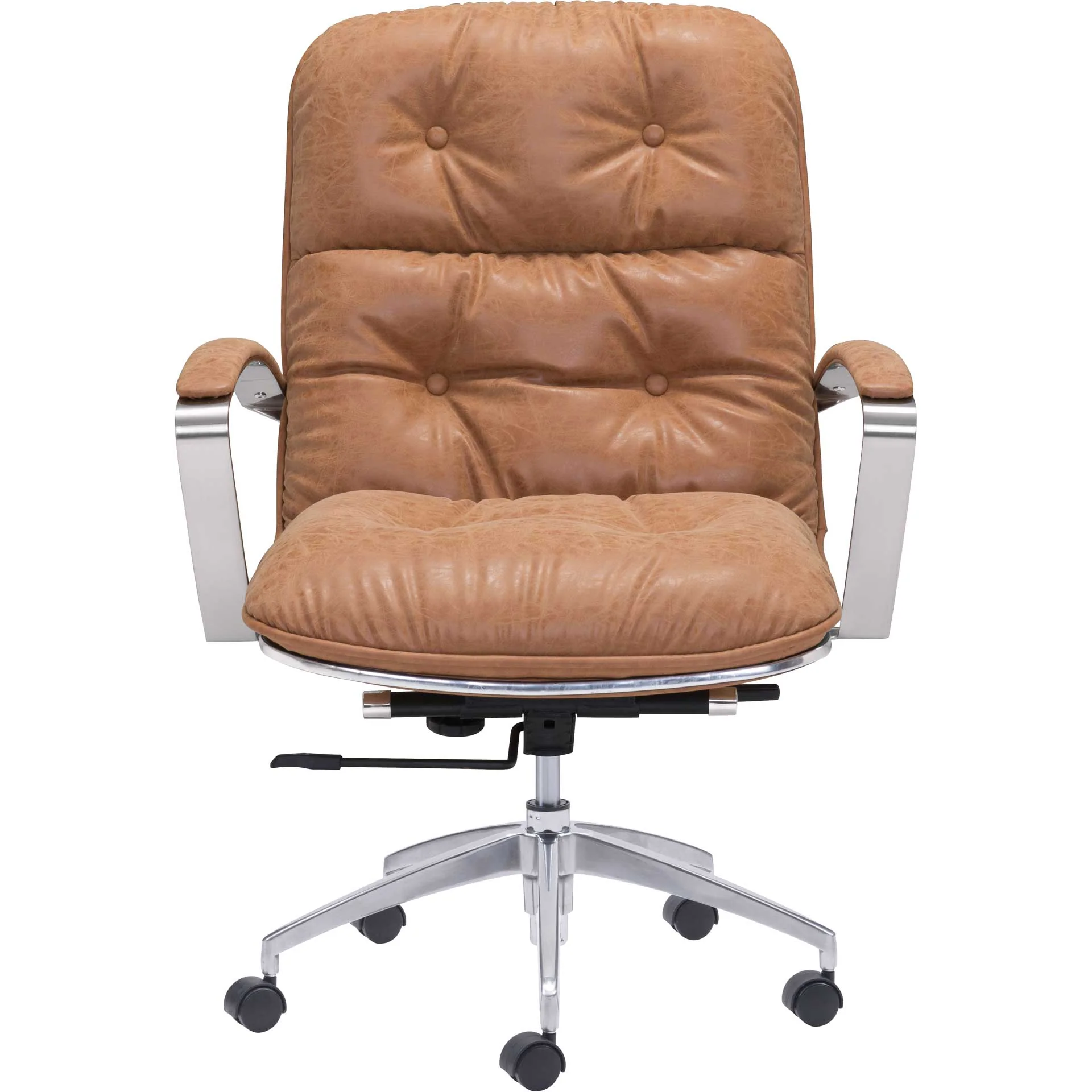 Allen Office Chair Vintage Coffee - Image 3