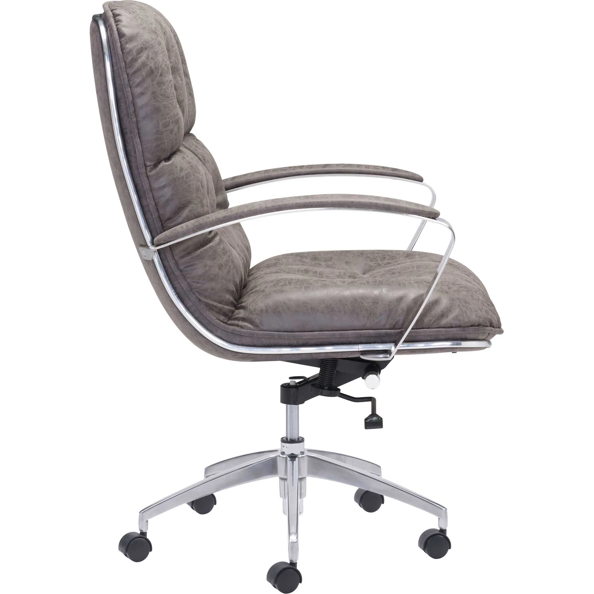 Allen Office Chair Vintage Gray - Image 3