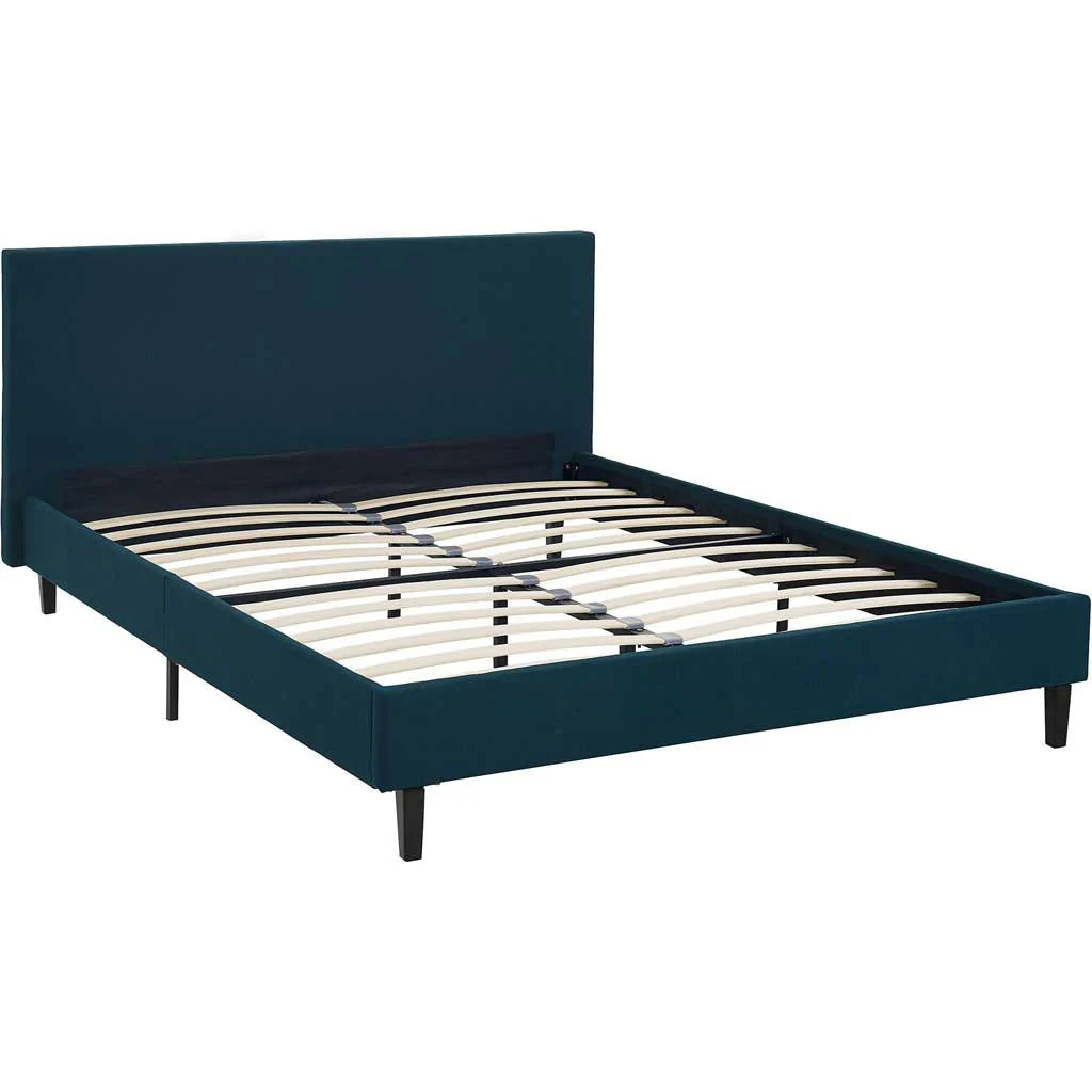 Alwyn Fabric Bed Azure - Image 4