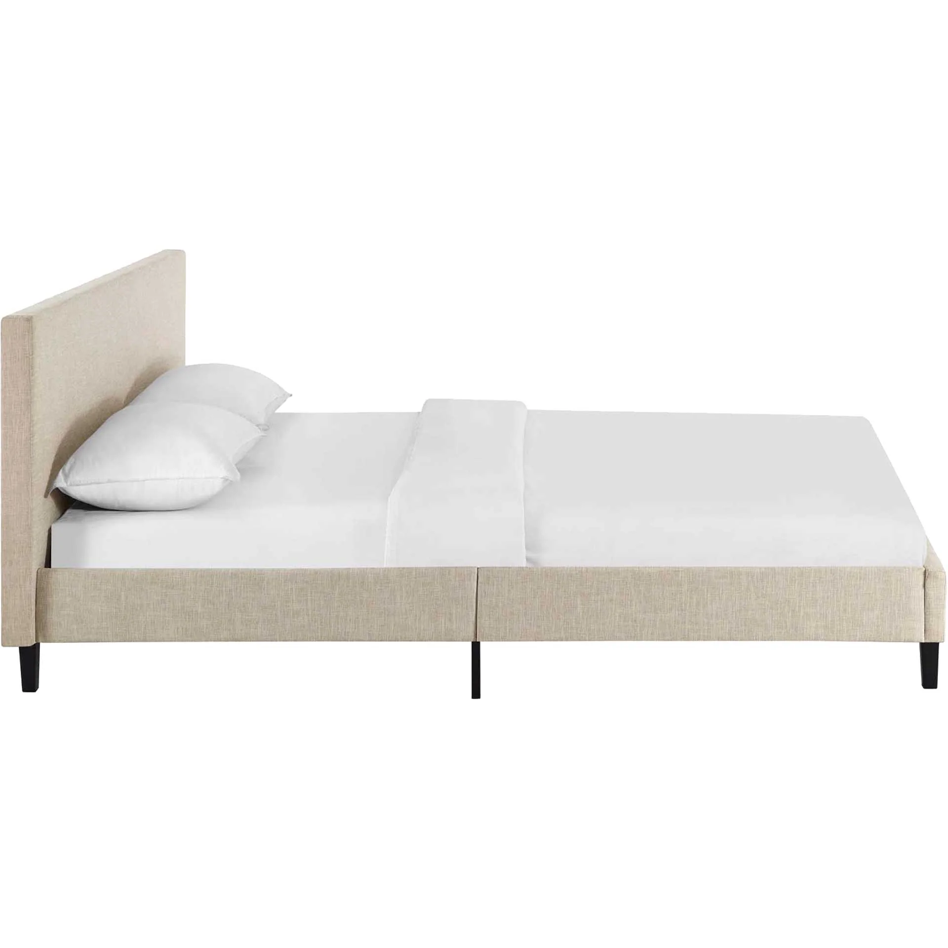 Alwyn Fabric Bed Beige - Image 3