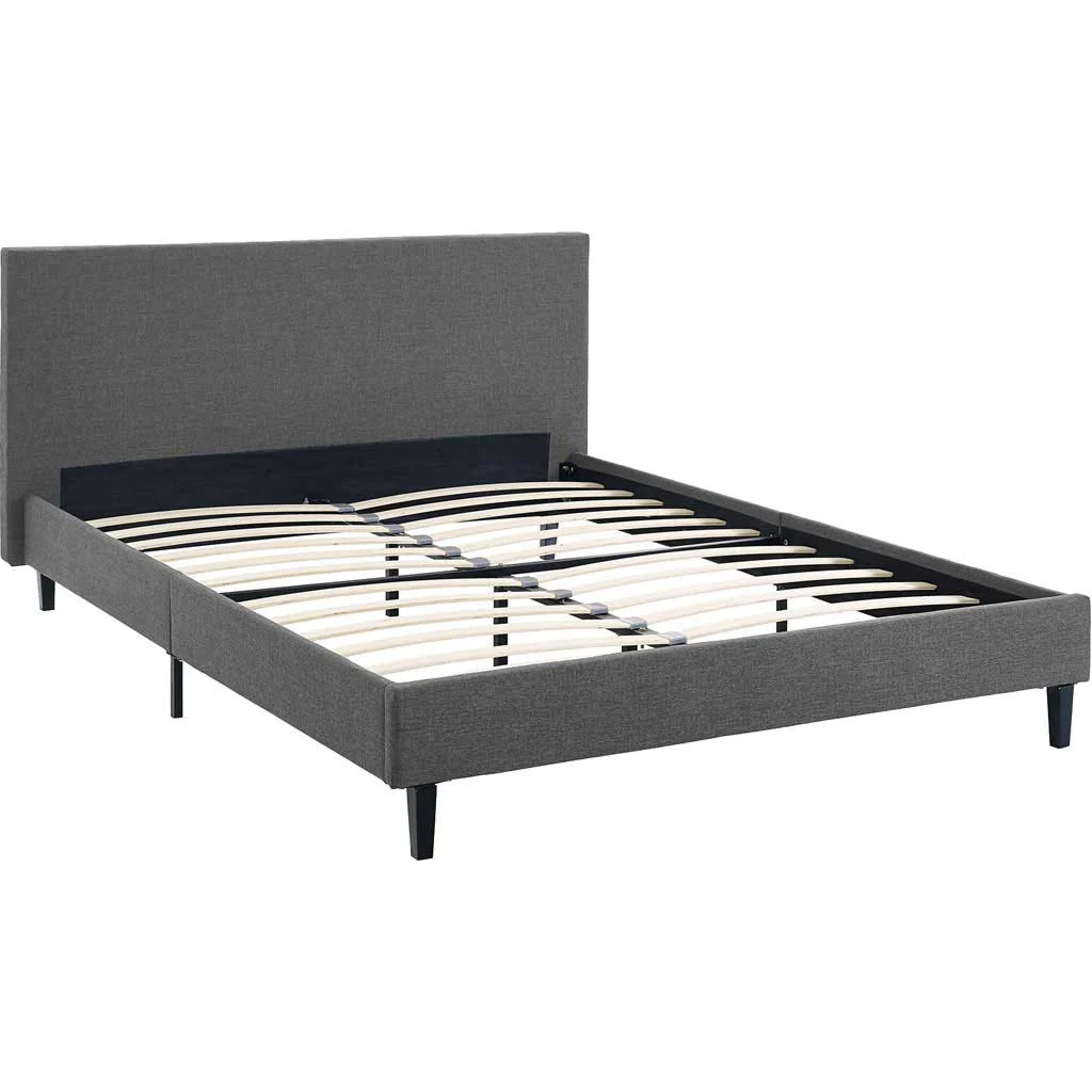Alwyn Fabric Bed Gray - Image 4