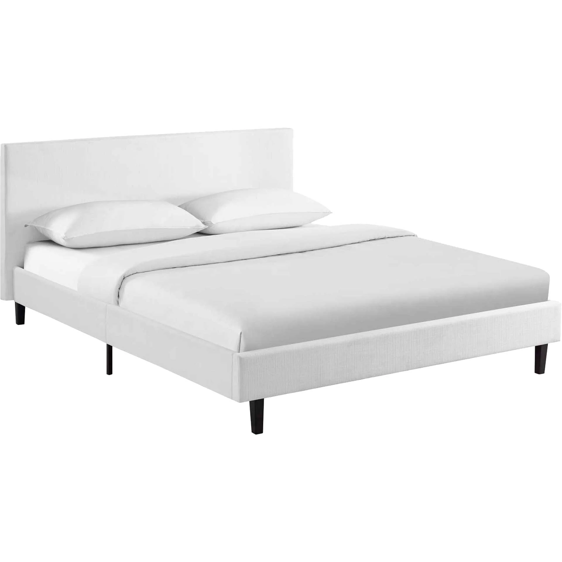 Alwyn Fabric Bed White - Image 2